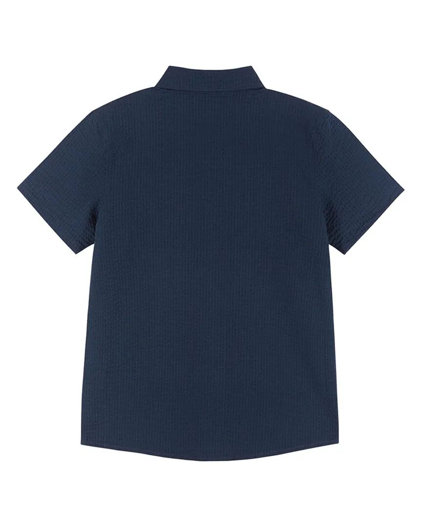Andy & Evan Short Sleeve Button-down Shirt