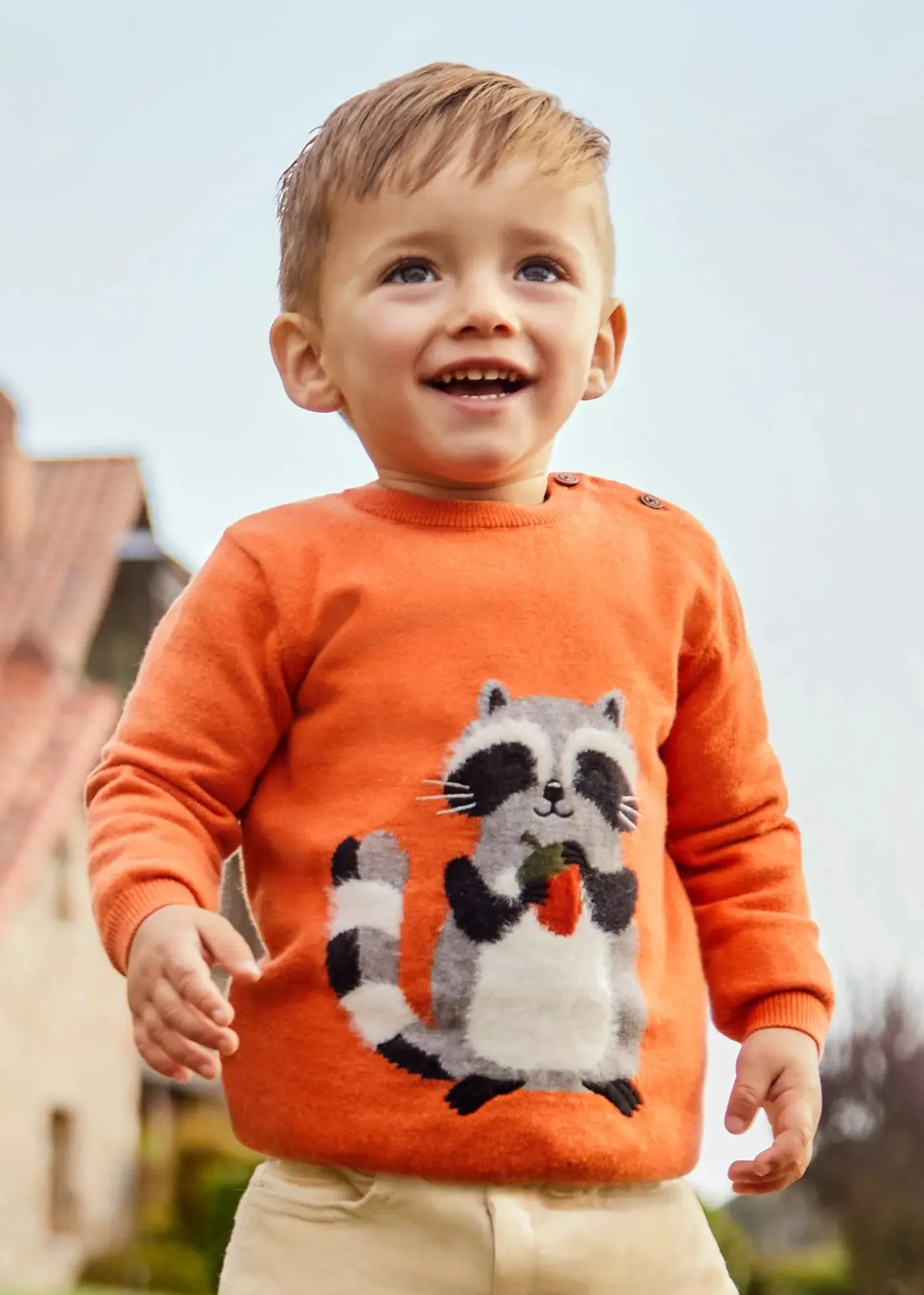 Animal Design Sweater Baby | Mayoral