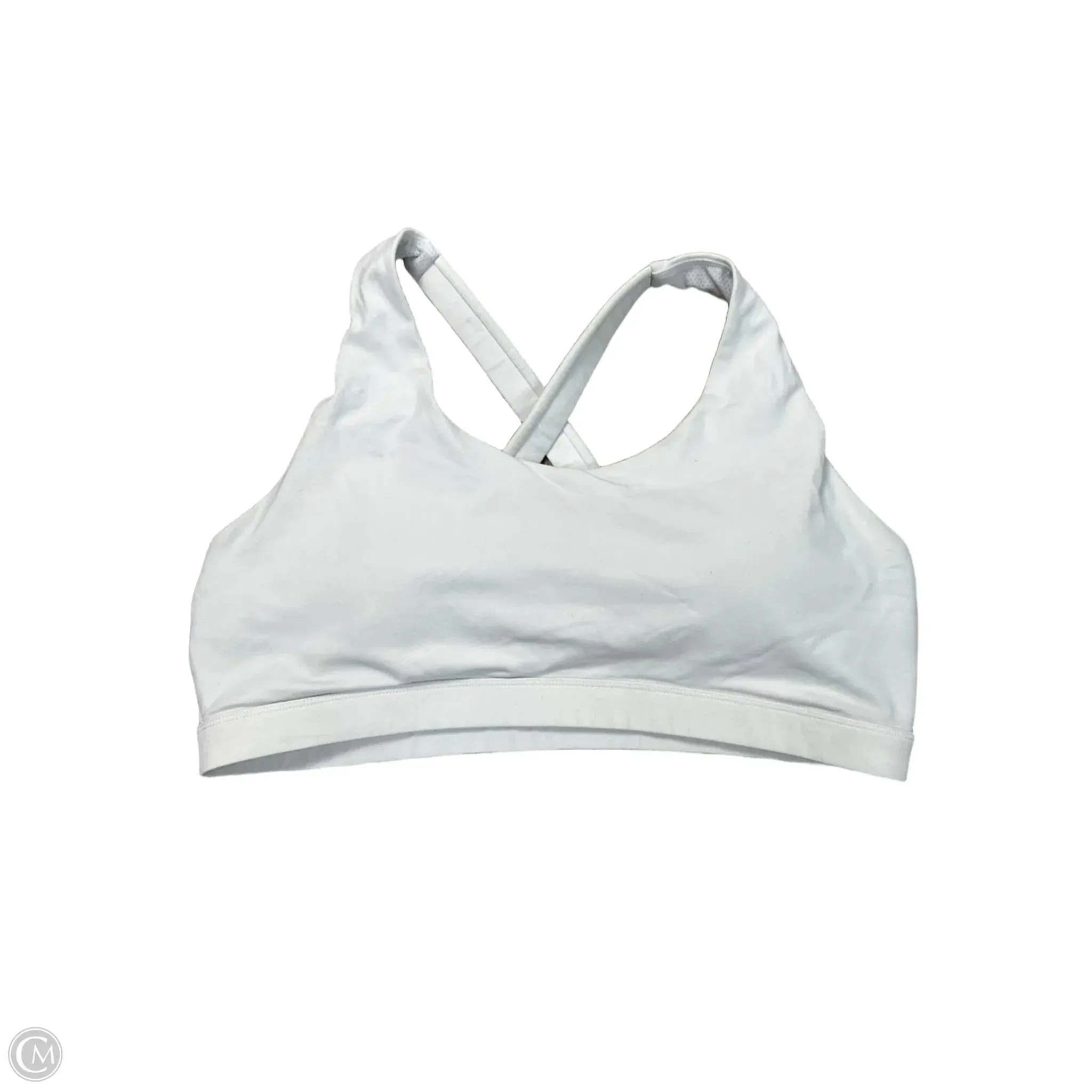 Athletic Bra By RUNNING GIRL In White, Size: 3x