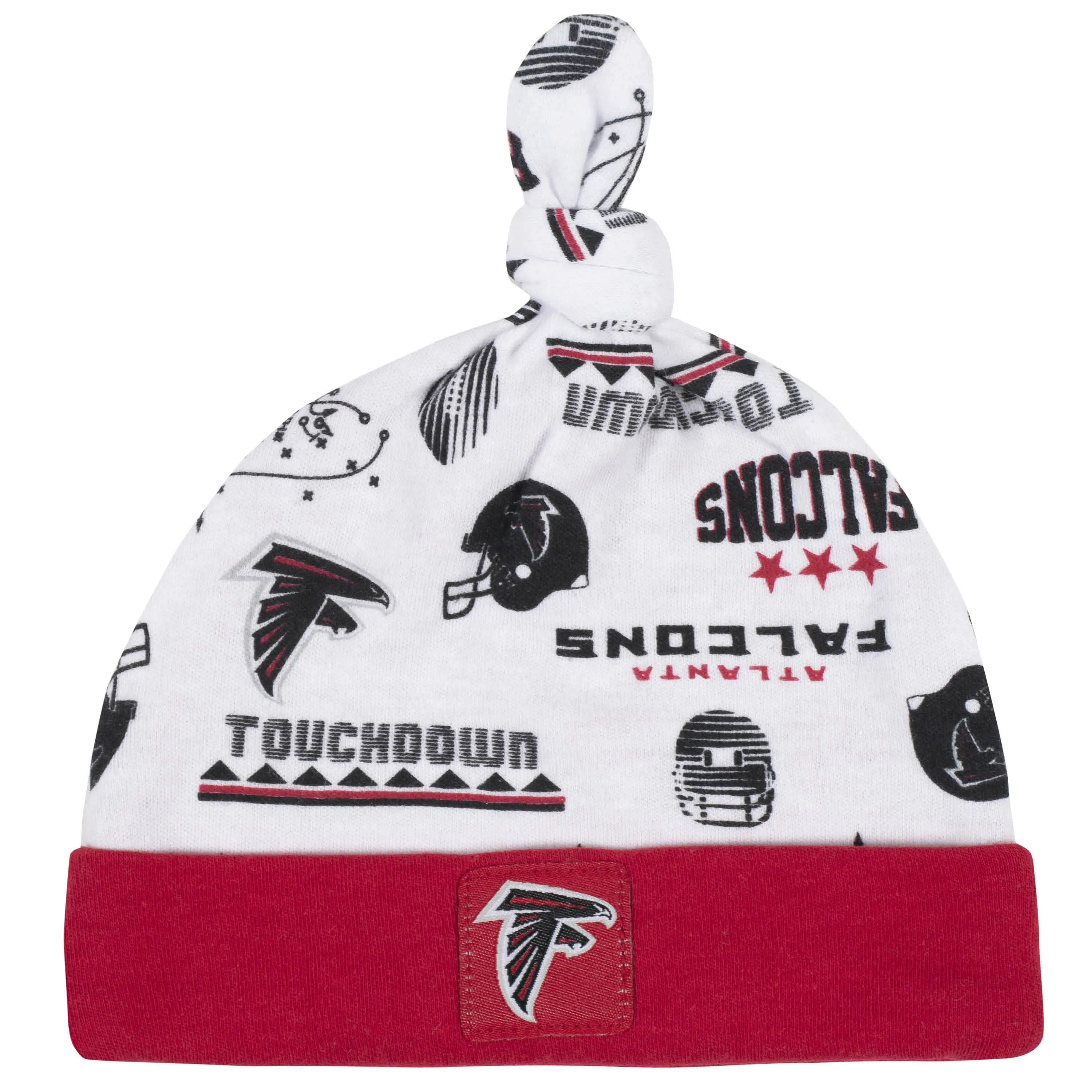 Atlanta Falcons 3-Piece Baby Boys Bodysuit, Sleep 'N Play, and Cap Set Gerber Childrenswea