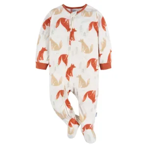 Baby & Toddler Boys Fox Footed Fleece Pajamas Gerber Childrenswea