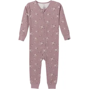Baby & Toddler Girls Medium Lilac Posies Hacci Footless Pajamas Gerber Childrenswea
