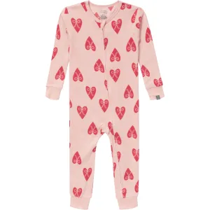 Baby & Toddler Girls Pink Hearts Snug Fitting Footless Pajamas Gerber Childrenswea