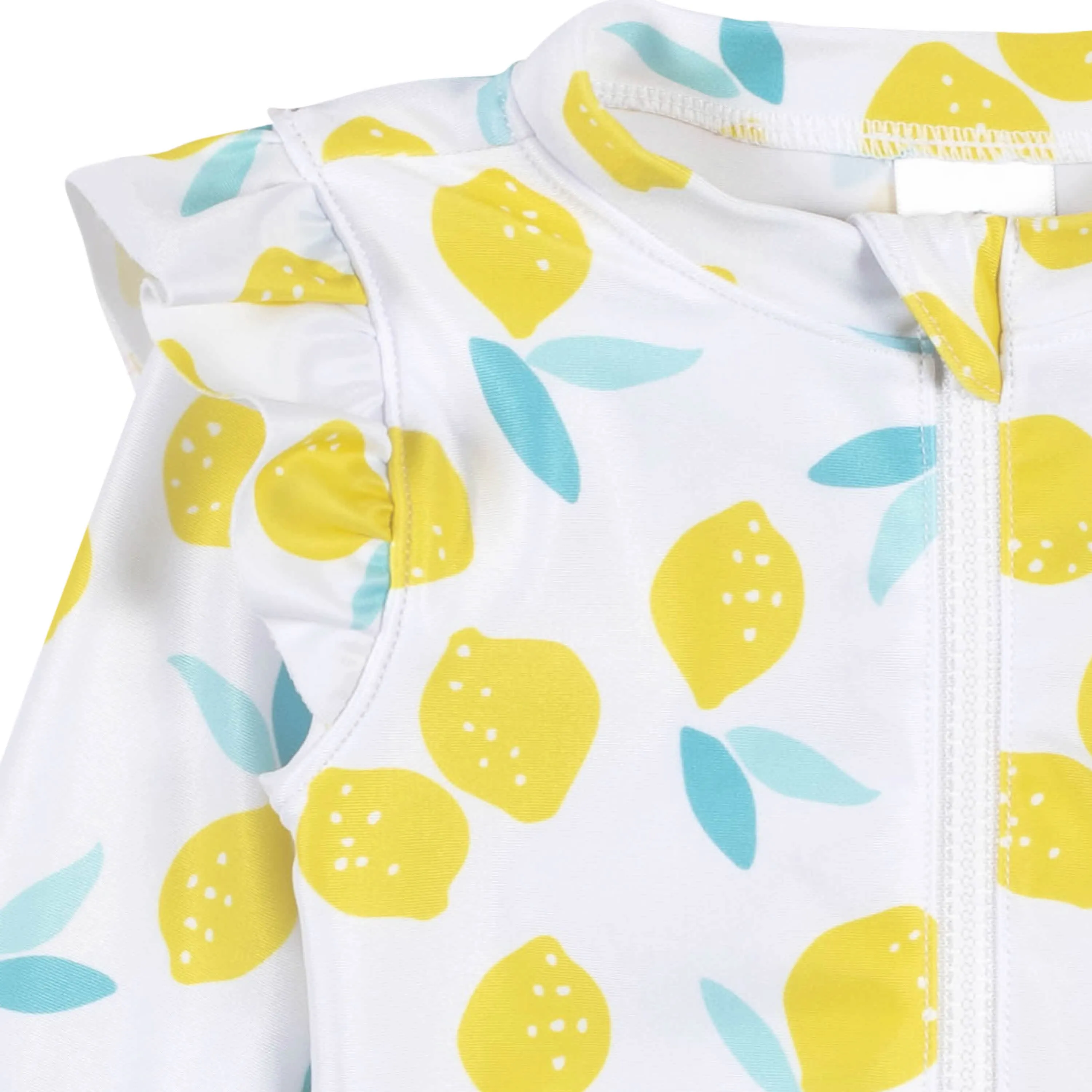 Baby & Toddler Girls UPF 50  Lemon Squeeze Rash Guard Gerber Childrenswea