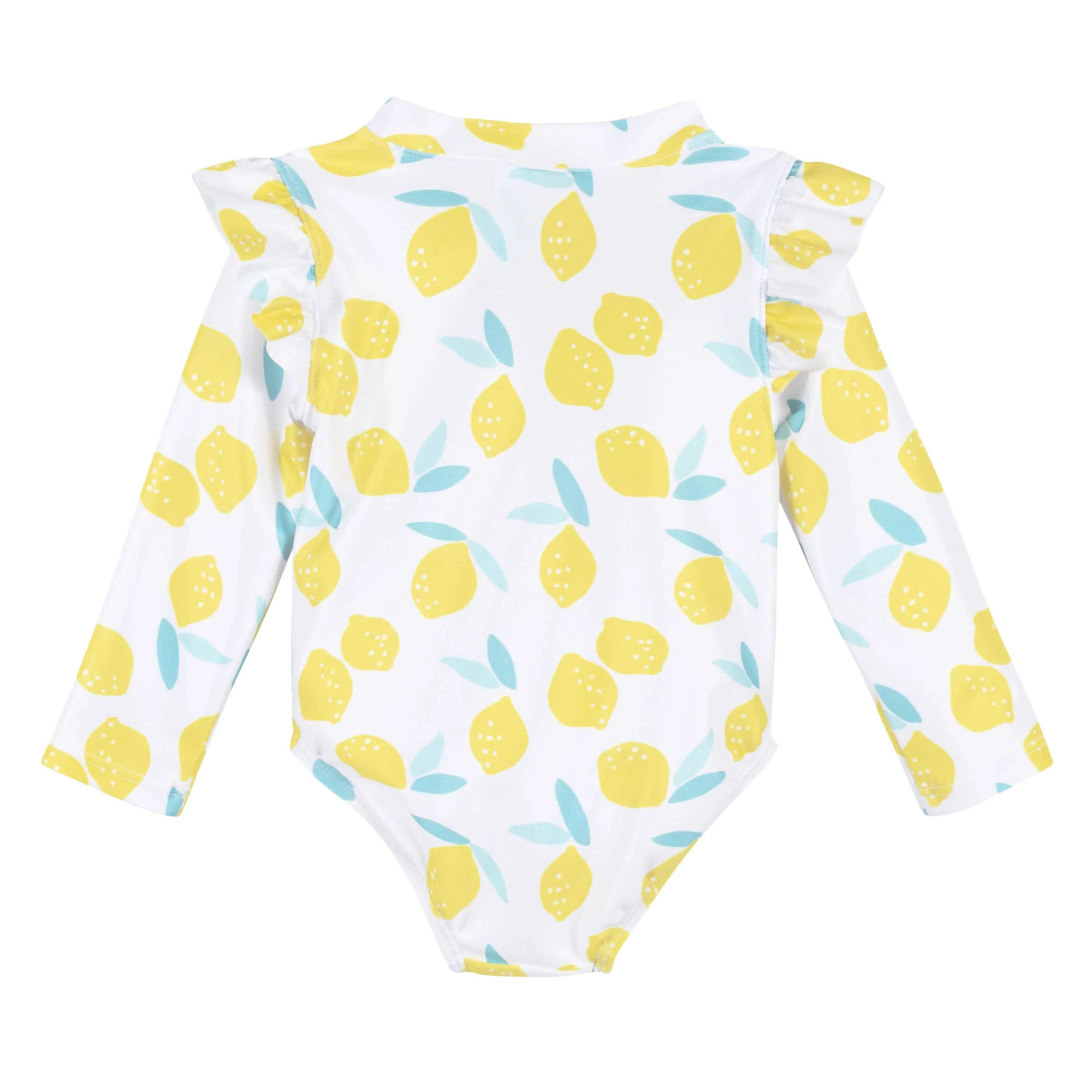 Baby & Toddler Girls UPF 50  Lemon Squeeze Rash Guard Gerber Childrenswea