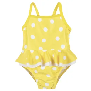 Baby & Toddler Girls UPF 50  Yellow Dots One-Piece Swimsuit Gerber Childrenswea
