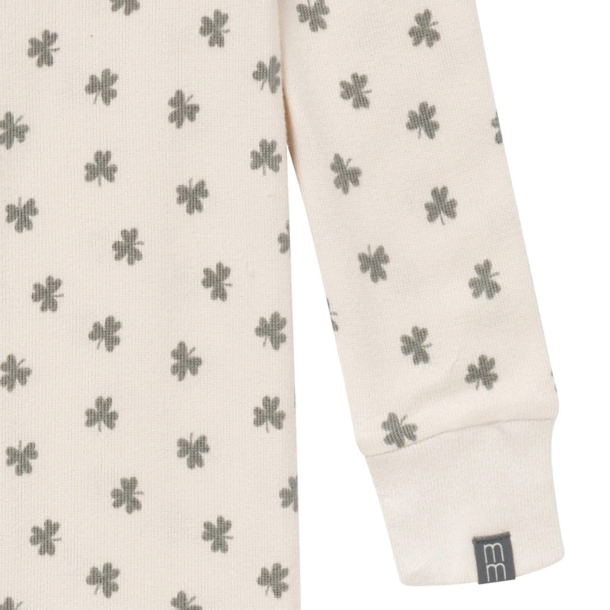 Baby & Toddler Neutral Beige Shamrock Snug Fitting Footless Pajamas Gerber Childrenswea
