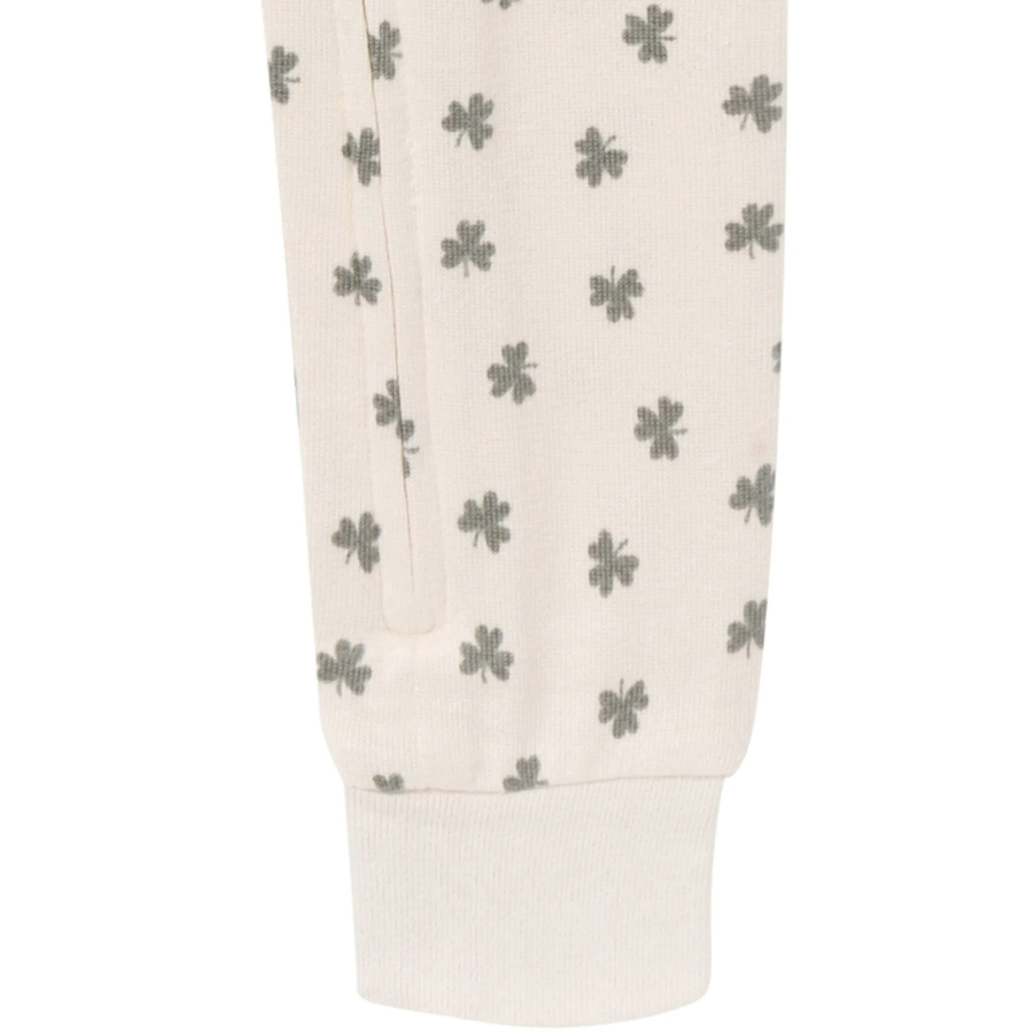 Baby & Toddler Neutral Beige Shamrock Snug Fitting Footless Pajamas Gerber Childrenswea