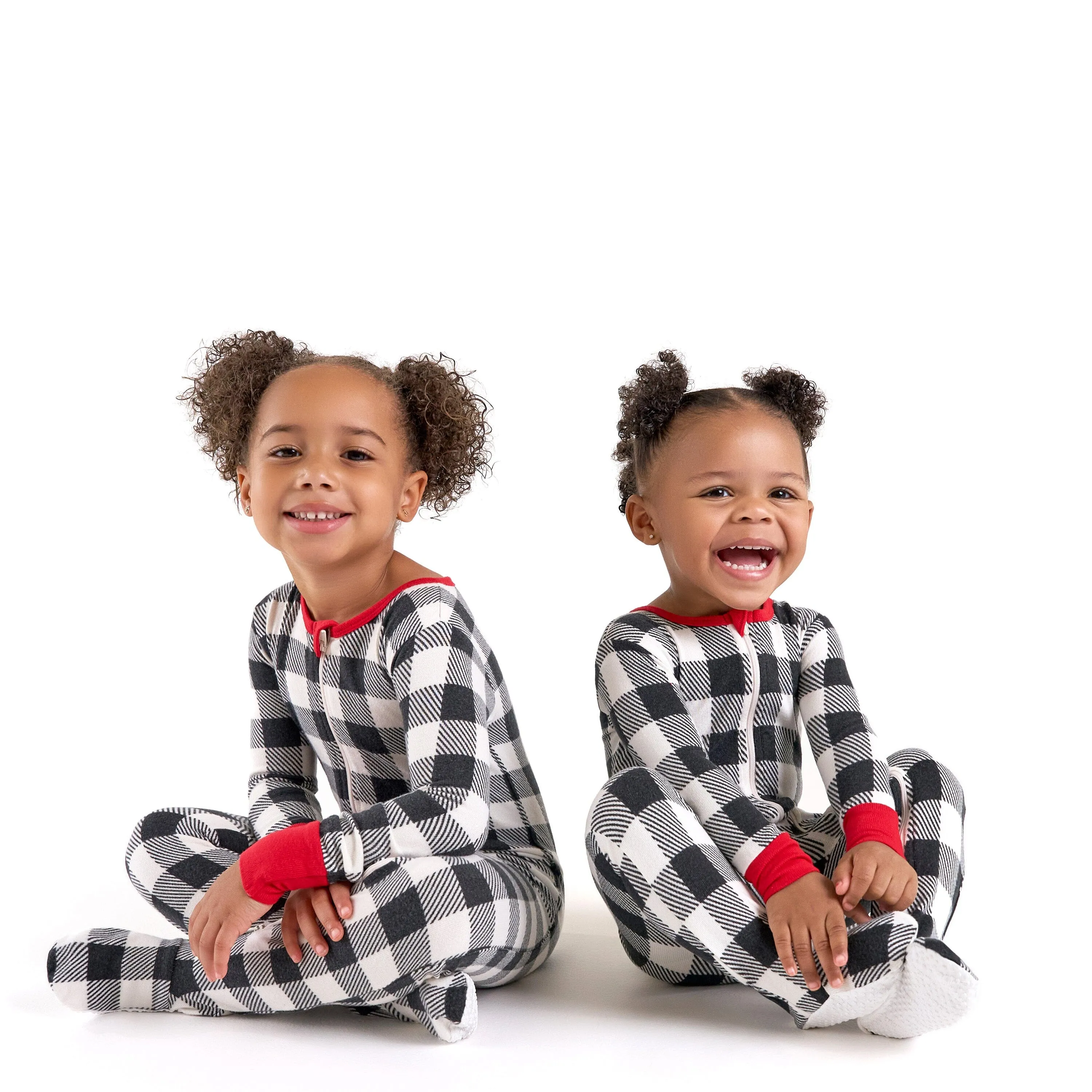 Baby & Toddler Neutral Buffalo Plaid Hacci Snug Fit Footed Pajamas Gerber Childrenswea