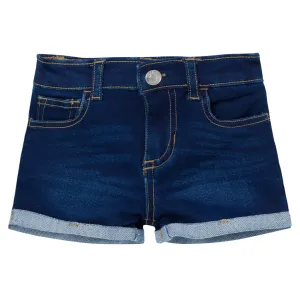 Baby & Toddler Neutral Dark Wash Cuffed Denim Shorts Gerber Childrenswea