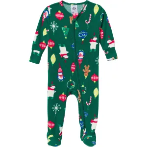 Baby & Toddler Neutral Ornaments Snug Fit Footed Pajamas Gerber Childrenswea