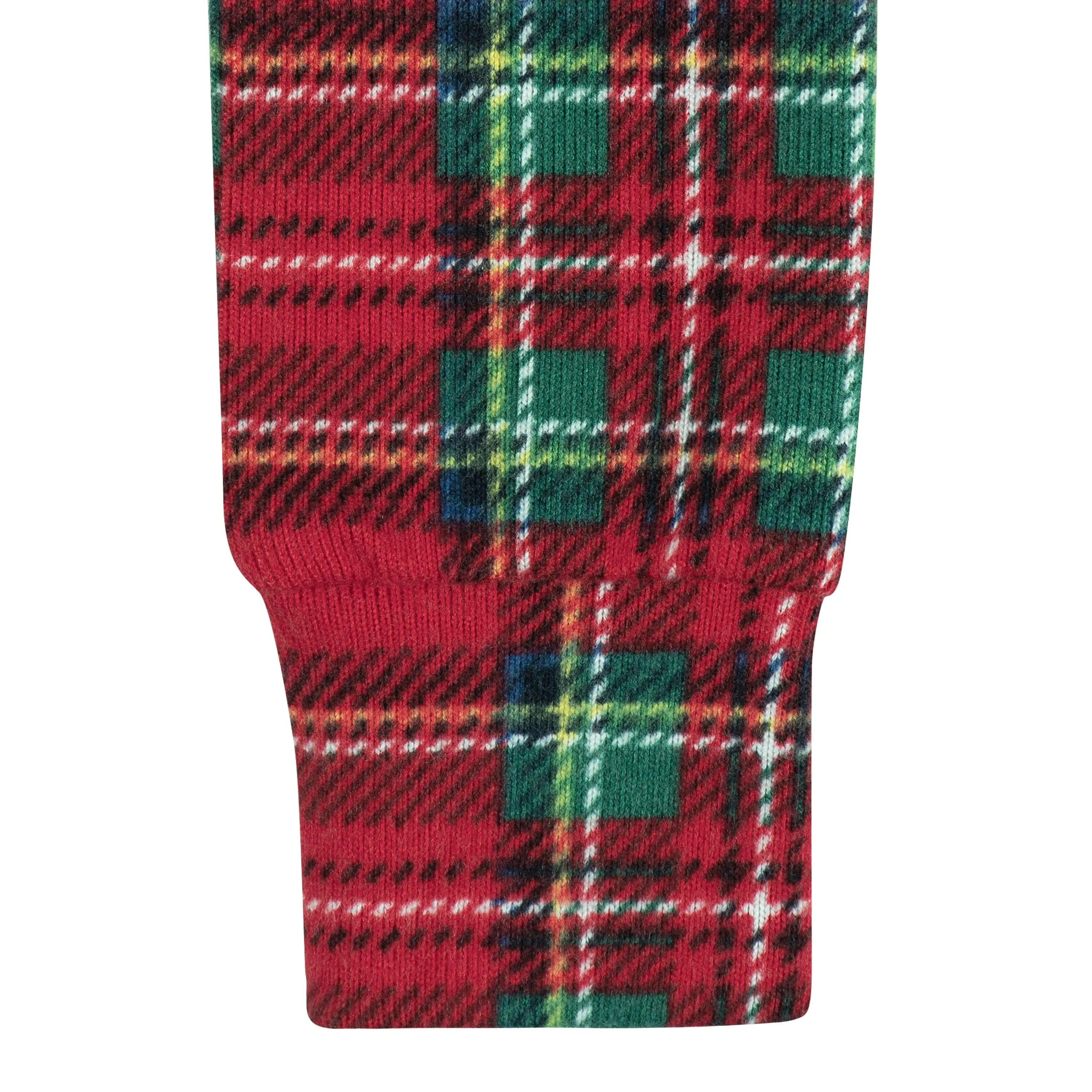 Baby & Toddler Neutral Stewart Plaid Hacci Snug Fit Footed Pajamas Gerber Childrenswea
