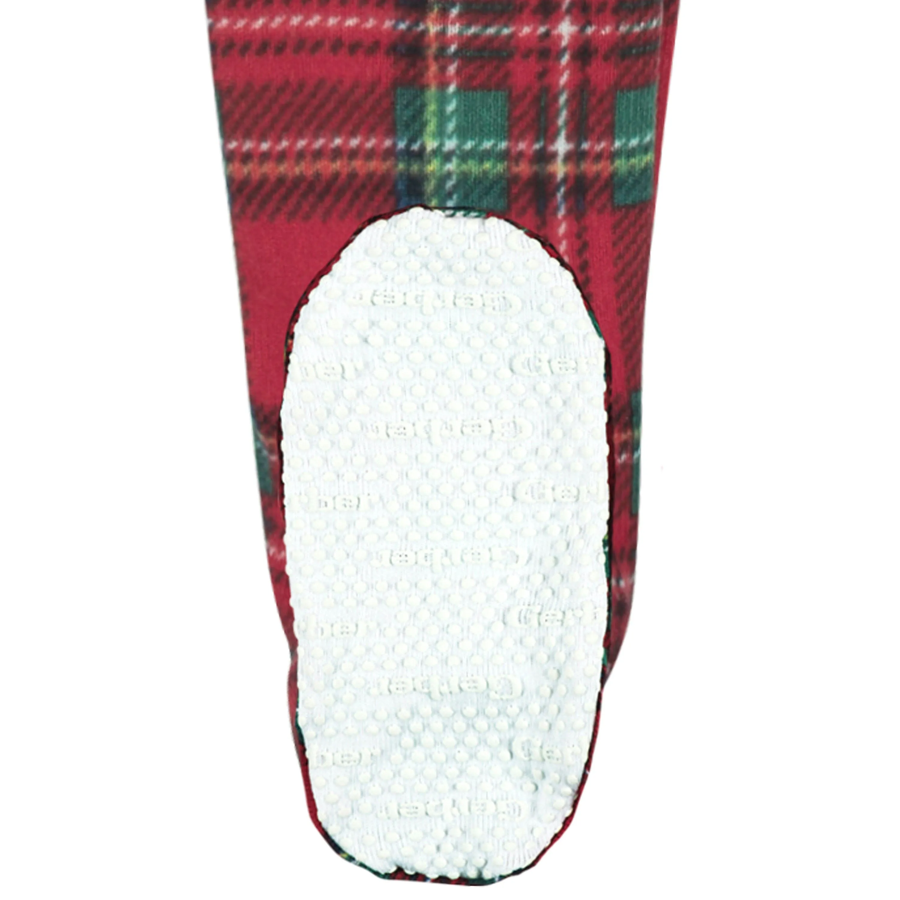 Baby & Toddler Neutral Stewart Plaid Hacci Snug Fit Footed Pajamas Gerber Childrenswea