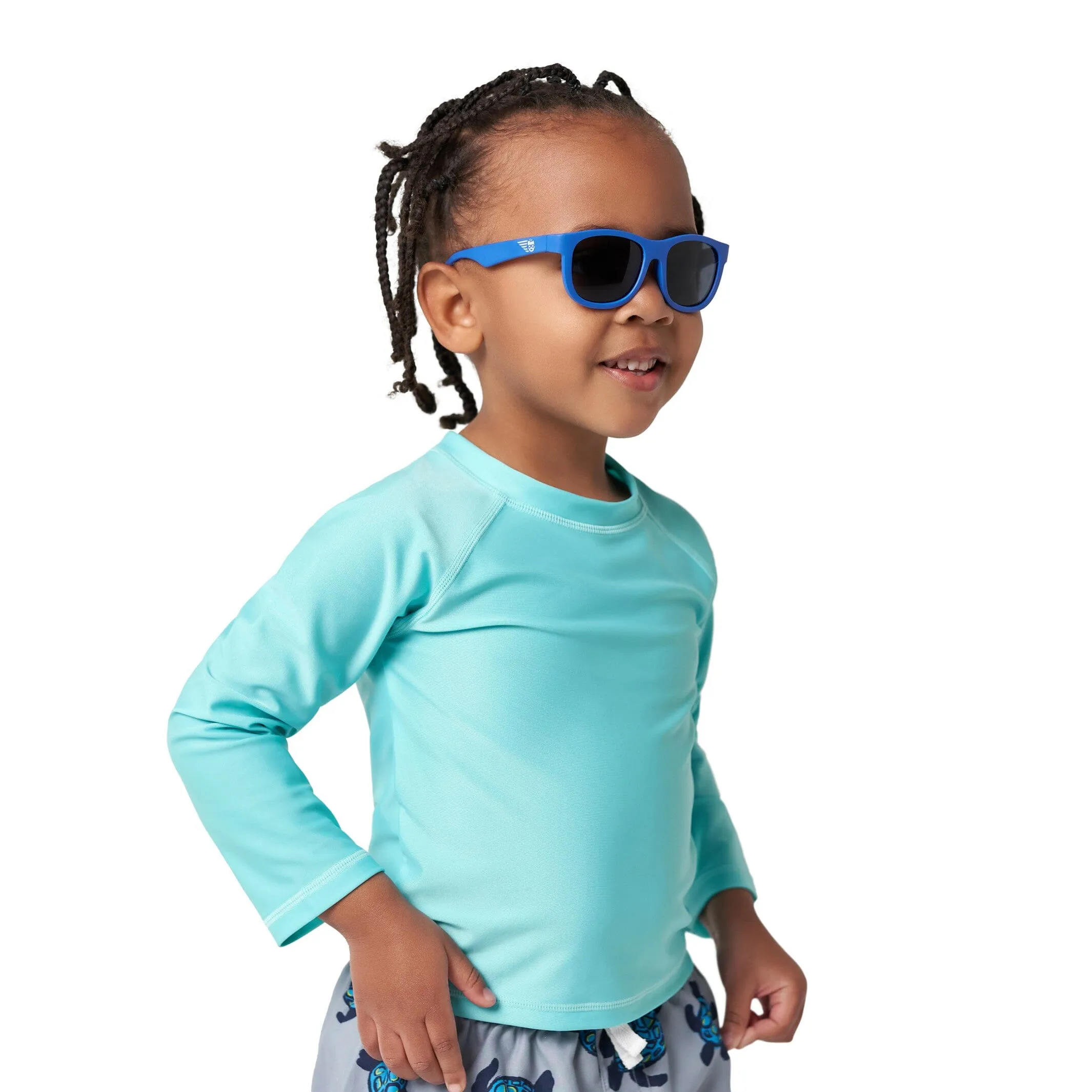 Baby & Toddler Neutral UPF 50  Aqua Rash Guard Gerber Childrenswea