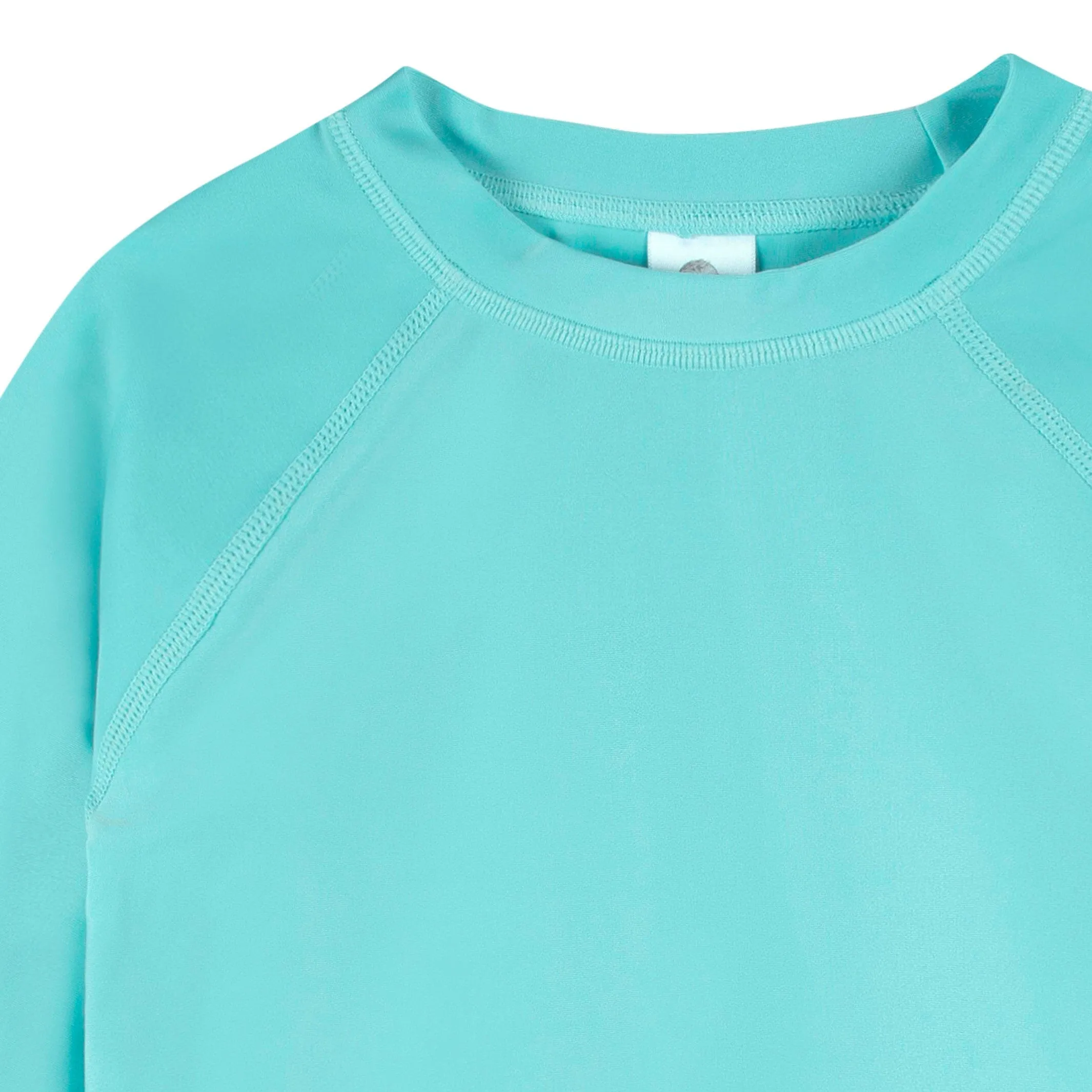 Baby & Toddler Neutral UPF 50  Aqua Rash Guard Gerber Childrenswea