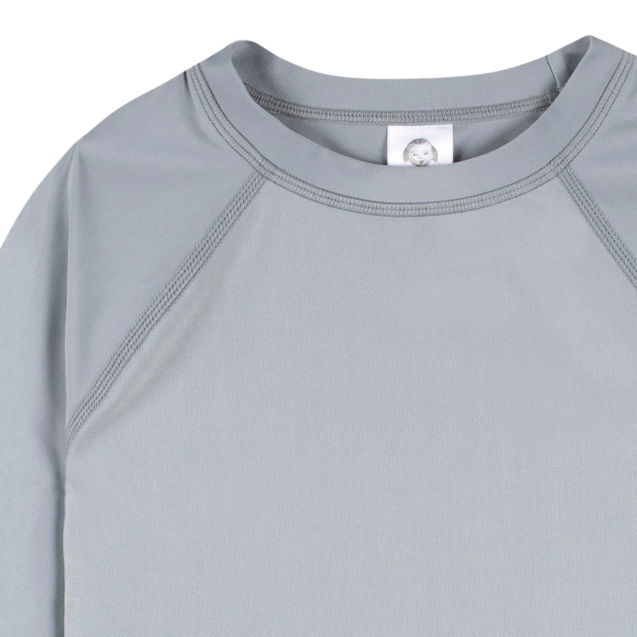 Baby & Toddler Neutral UPF 50  Grey Rash Guard Gerber Childrenswea