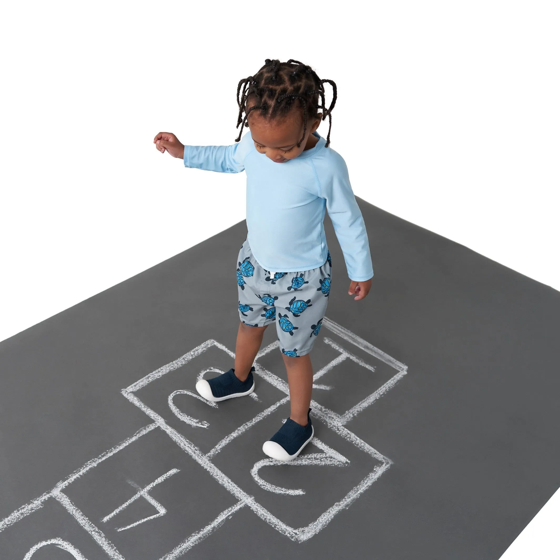 Baby & Toddler Neutral UPF 50  Light Blue Rash Guard Gerber Childrenswea