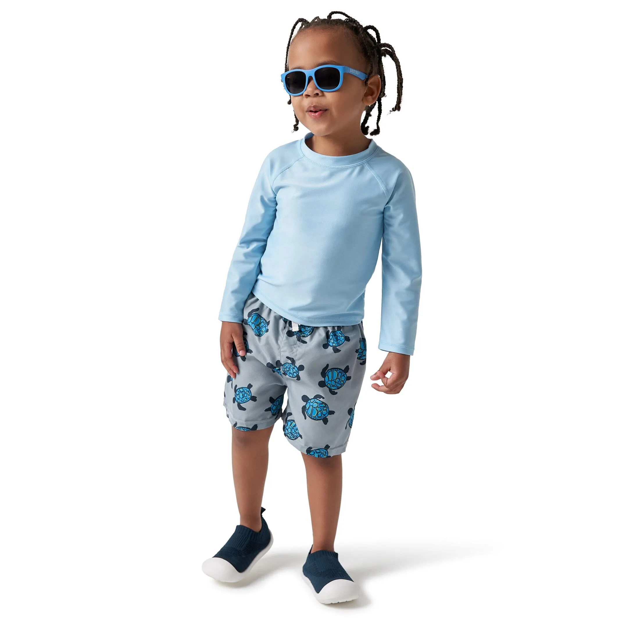 Baby & Toddler Neutral UPF 50  Light Blue Rash Guard Gerber Childrenswea