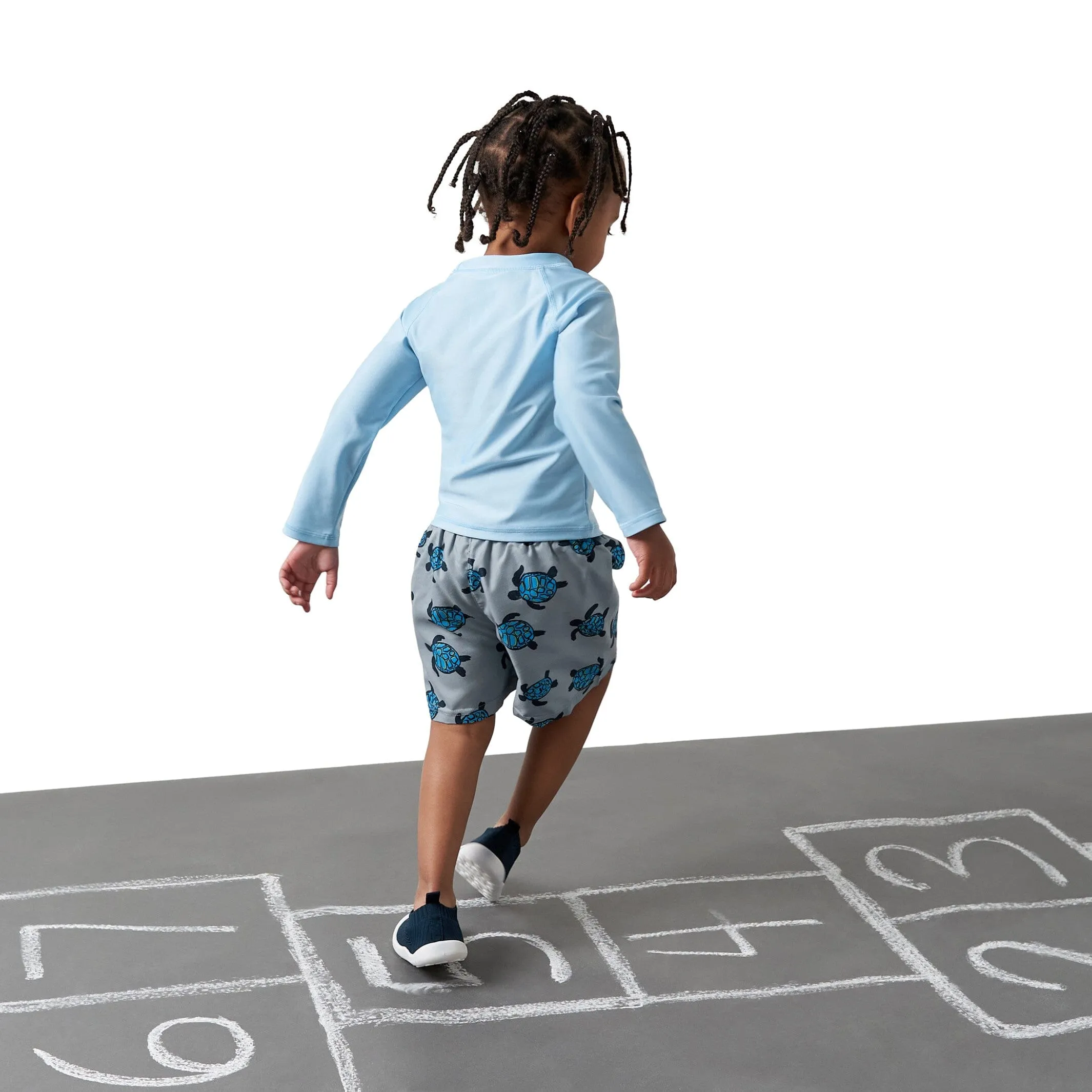 Baby & Toddler Neutral UPF 50  Light Blue Rash Guard Gerber Childrenswea