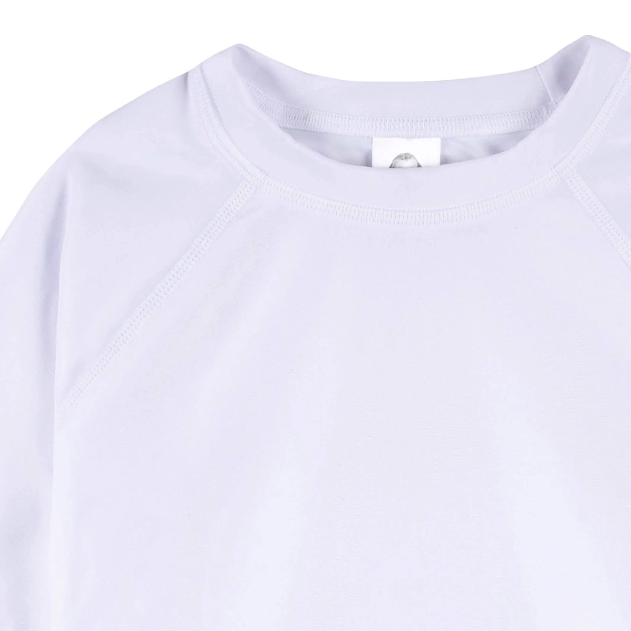 Baby & Toddler Neutral UPF 50  White Rash Guard Gerber Childrenswea