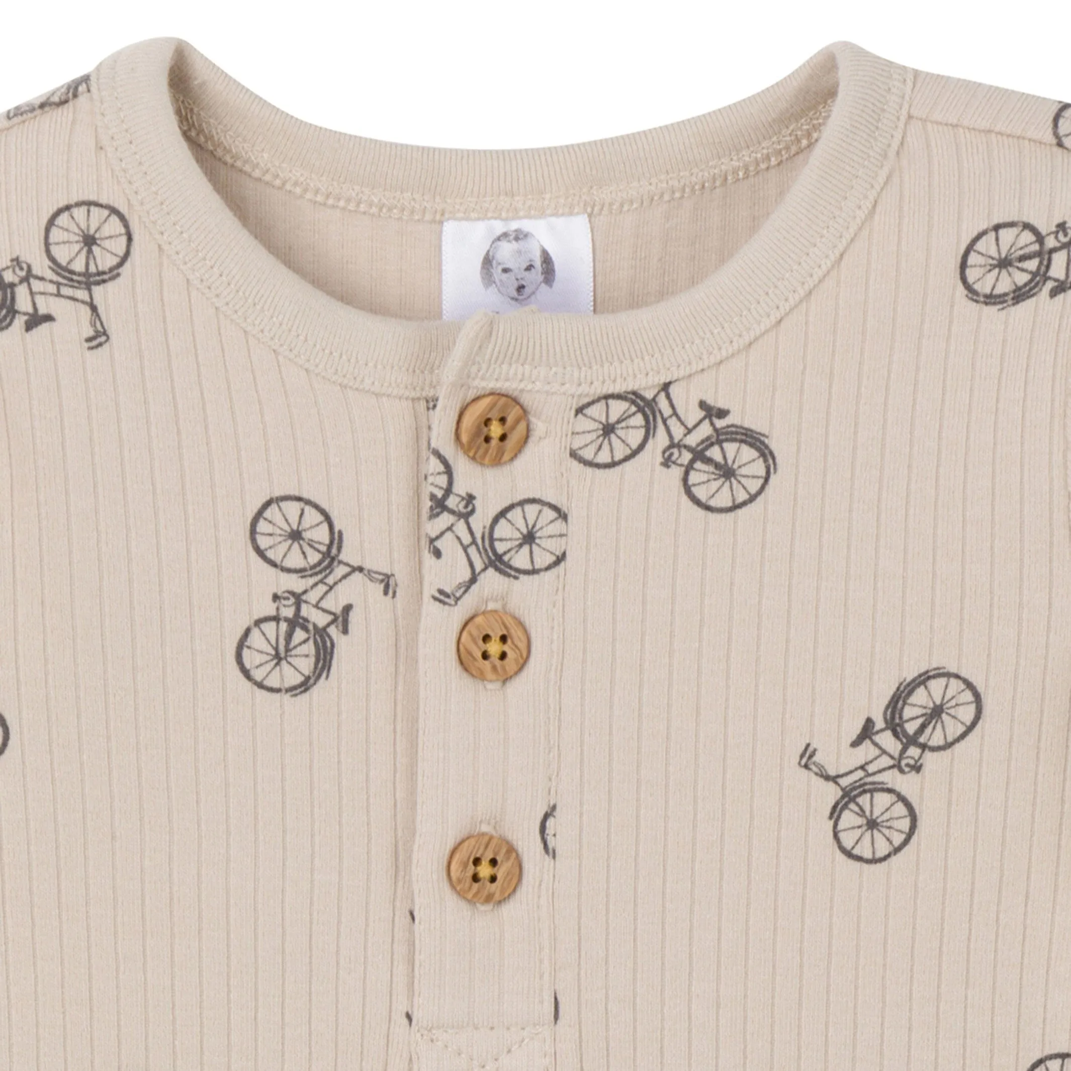 Baby Boys Bicycles Romper Gerber Childrenswea