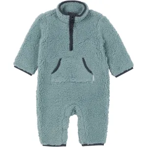 Baby Boys Blue Sherpa Romper Gerber Childrenswea