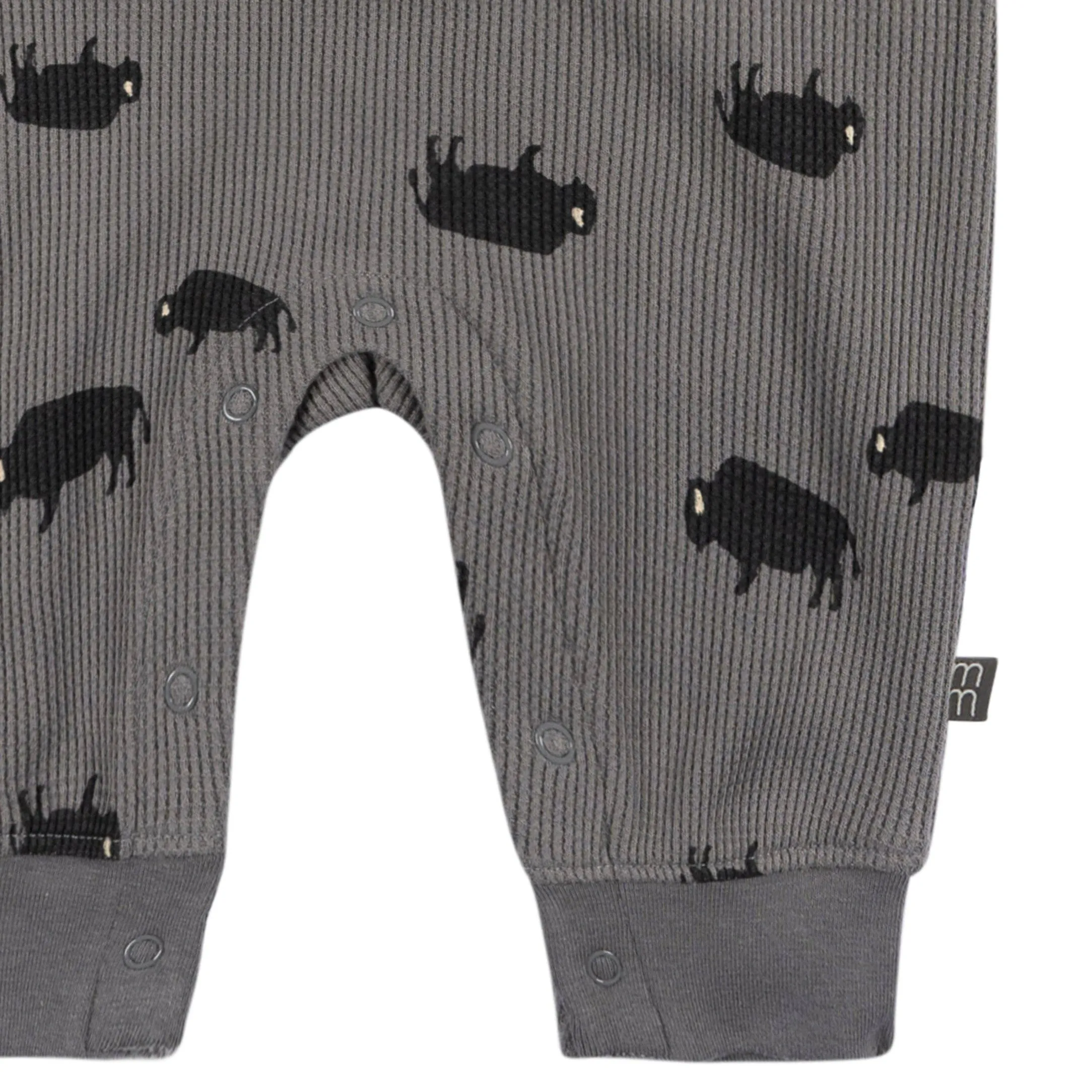 Baby Boys Buffalo Waffle Romper Gerber Childrenswea