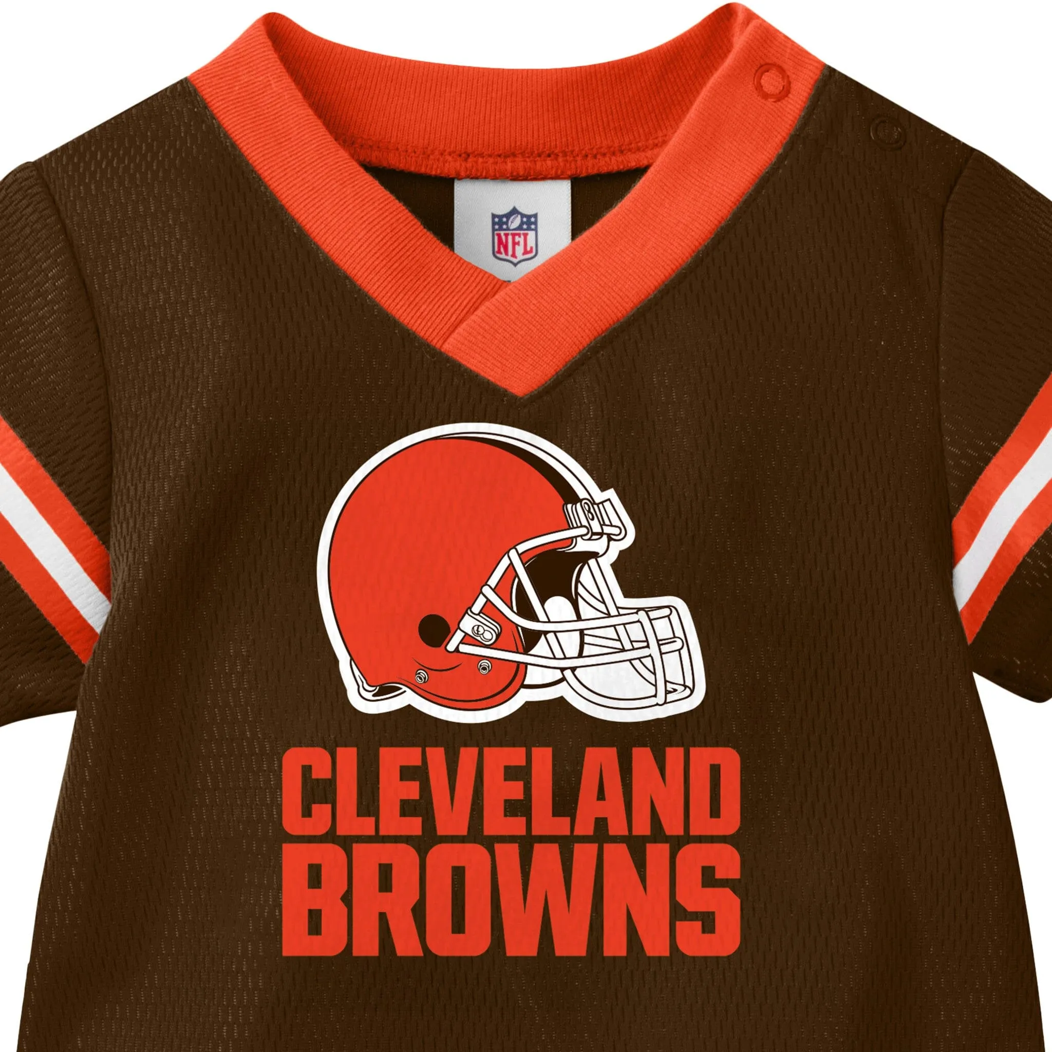 Baby Boys Cleveland Browns Jersey Bodysuit Gerber Childrenswea