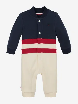 Baby Boys Colourblock Romper in Multicolour