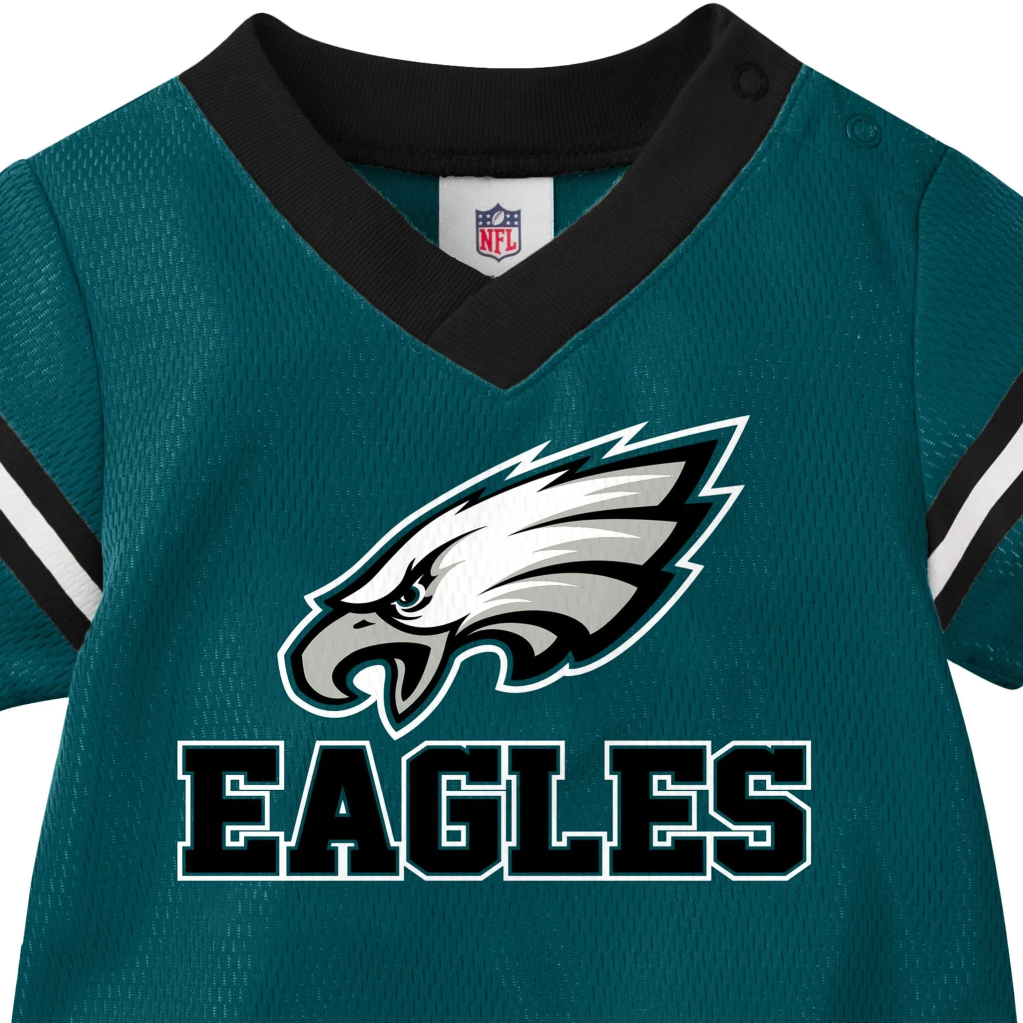 Baby Boys Eagles Short Sleeve Jersey Bodysuit Gerber Childrenswea
