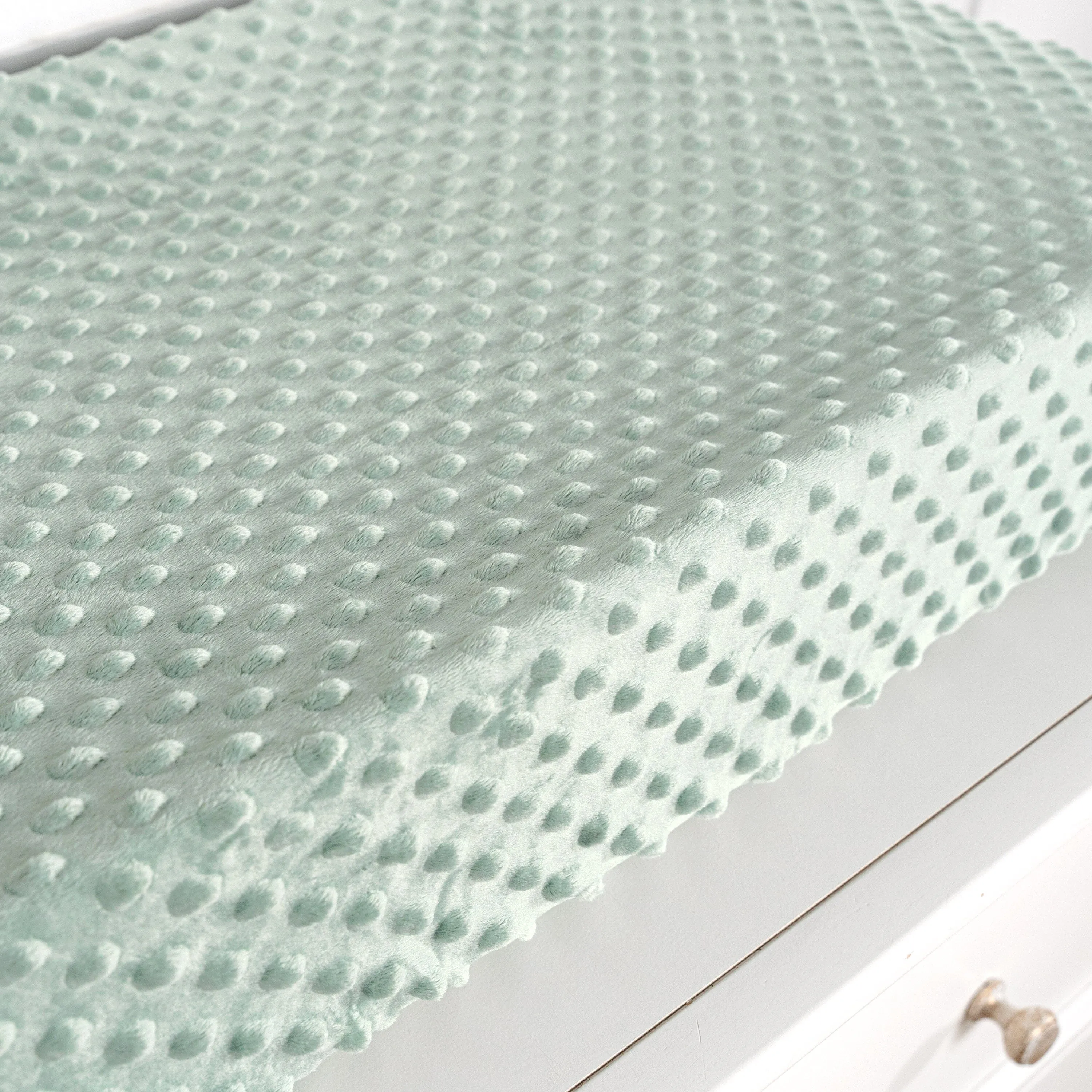 Baby Boys Green Dotted Changing Pad Cover Gerber Childrenswea