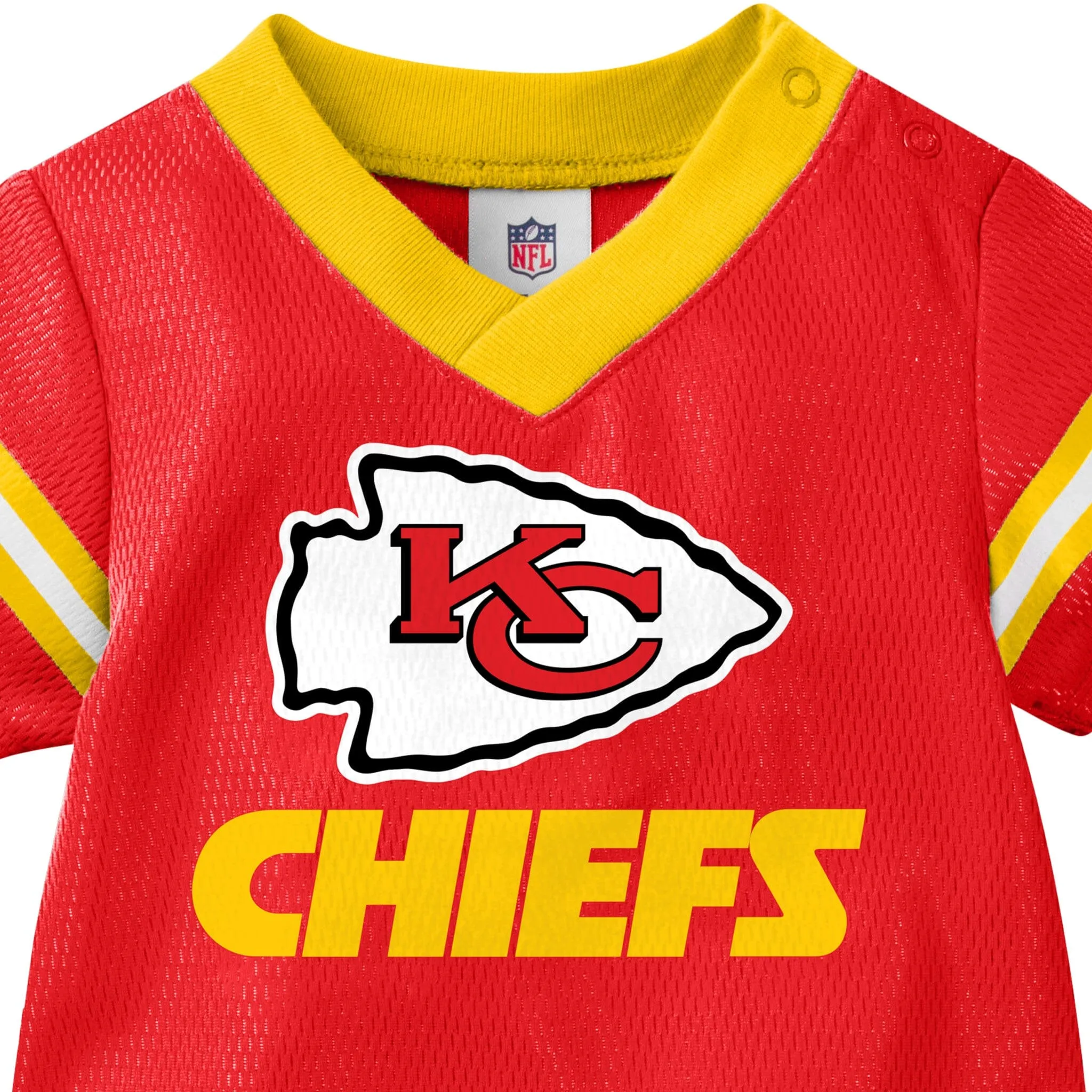 Baby Boys Kansas City Chiefs Jersey Bodysuit Gerber Childrenswea