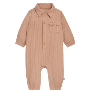 Baby Boys Light Brown Corduroy Romper Gerber Childrenswea
