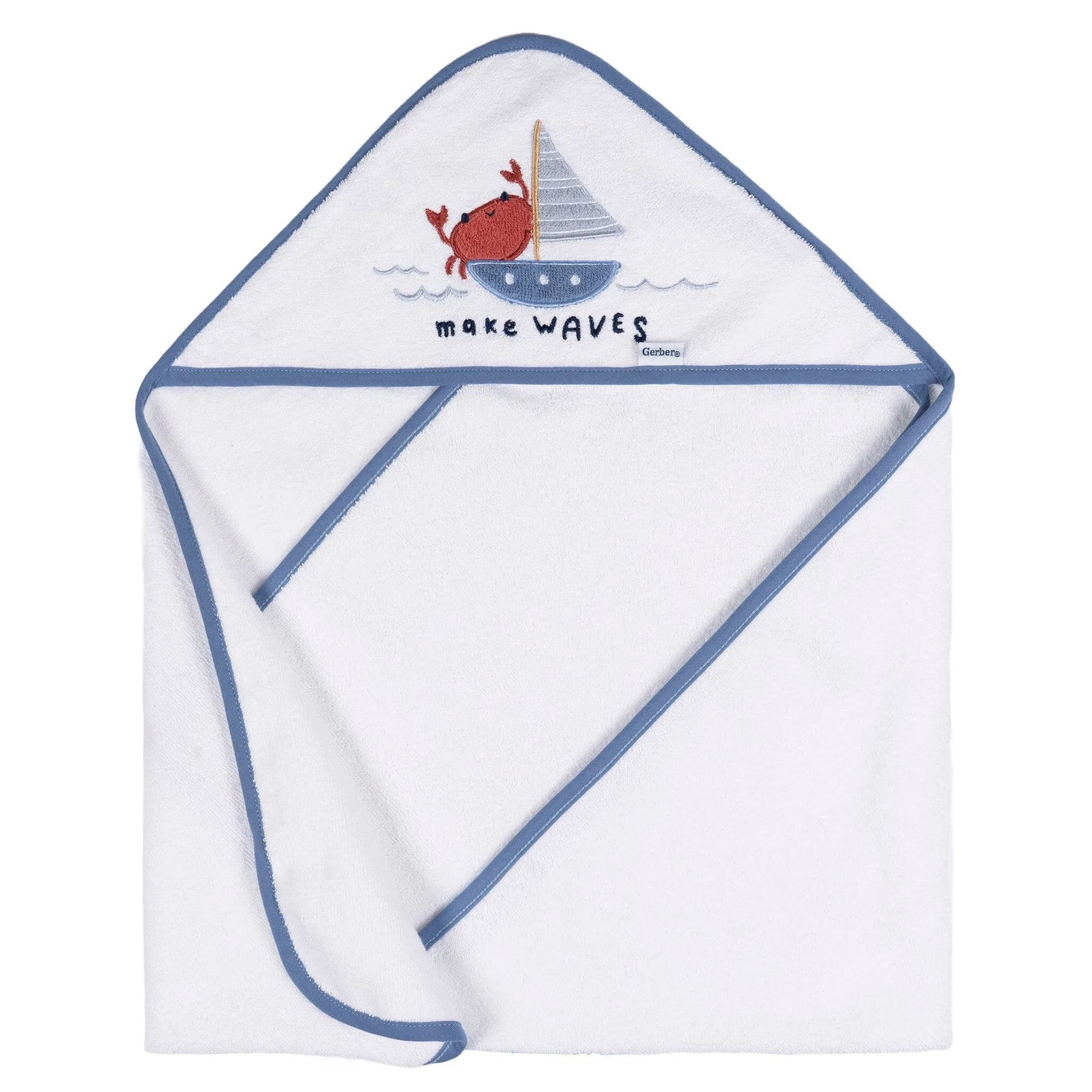 Baby Boys Little Lighthouse Hooded Towel Gerber Childrenswea