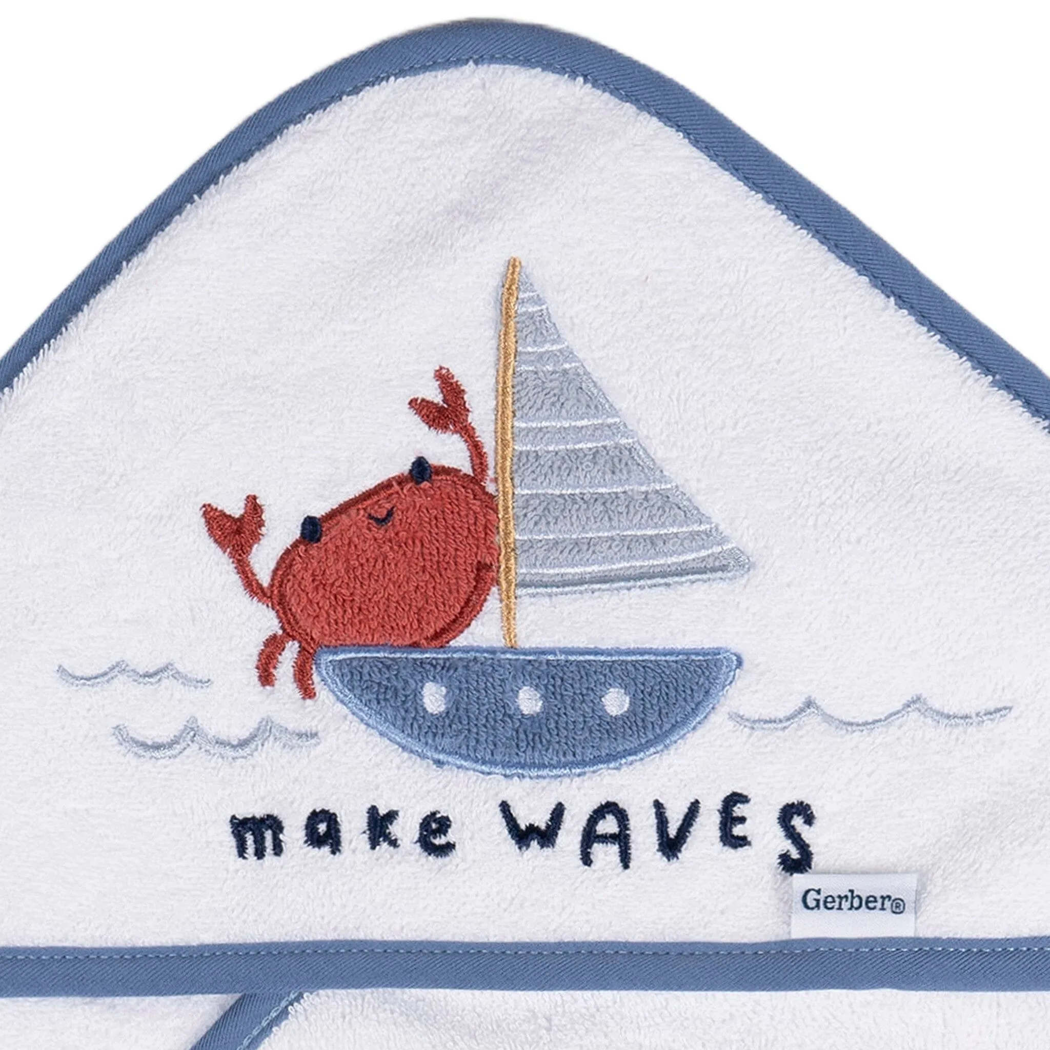 Baby Boys Little Lighthouse Hooded Towel Gerber Childrenswea