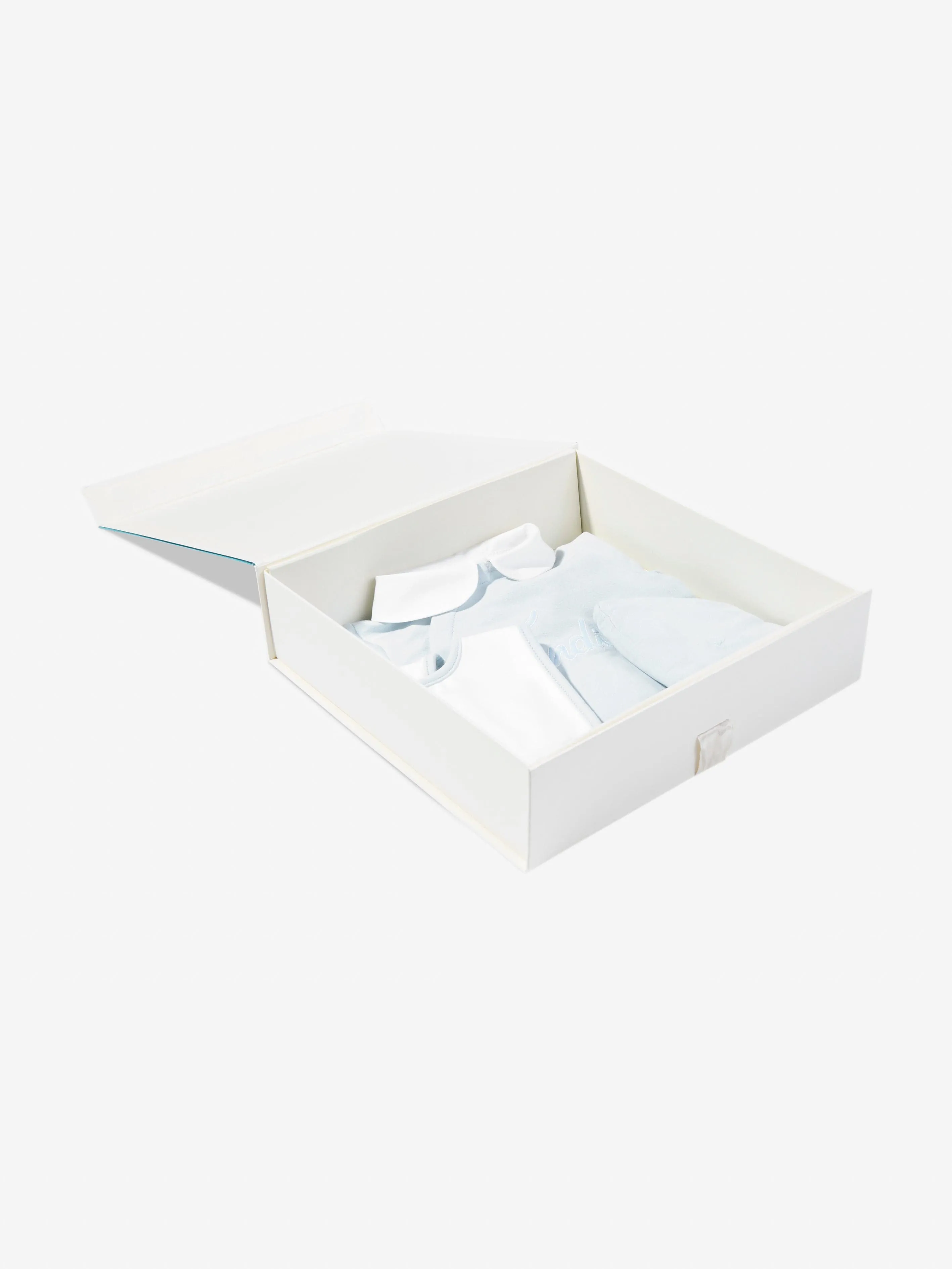 Baby Boys Logo Babygrow Set in Blue