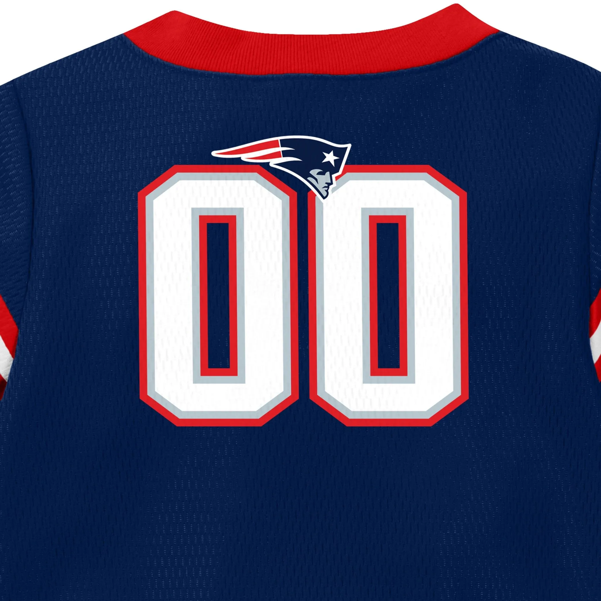 Baby Boys New England Patriots Short Sleeve Jersey Bodysuit Gerber Childrenswea