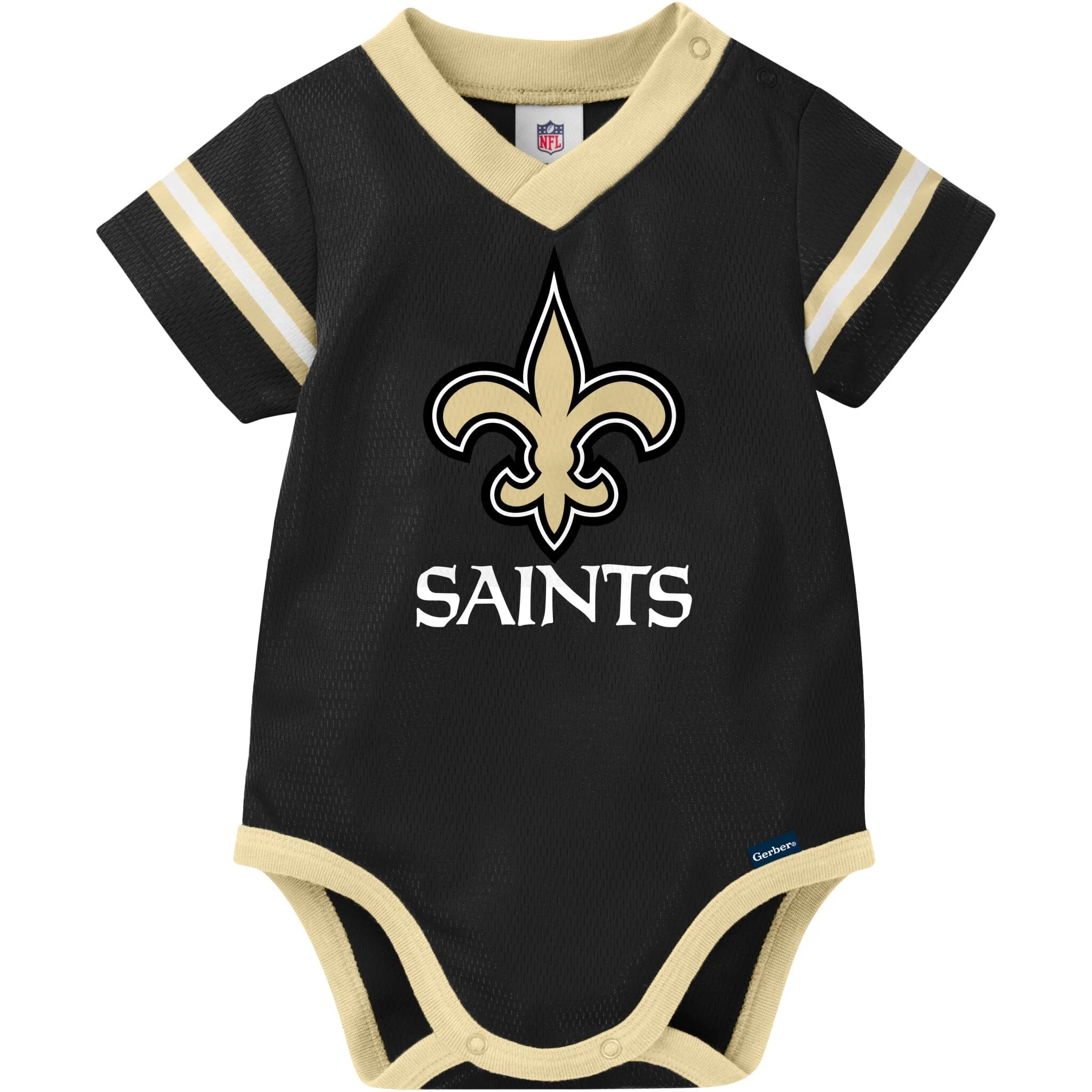 Baby Boys New Orleans Saints Bodysuit Gerber Childrenswea