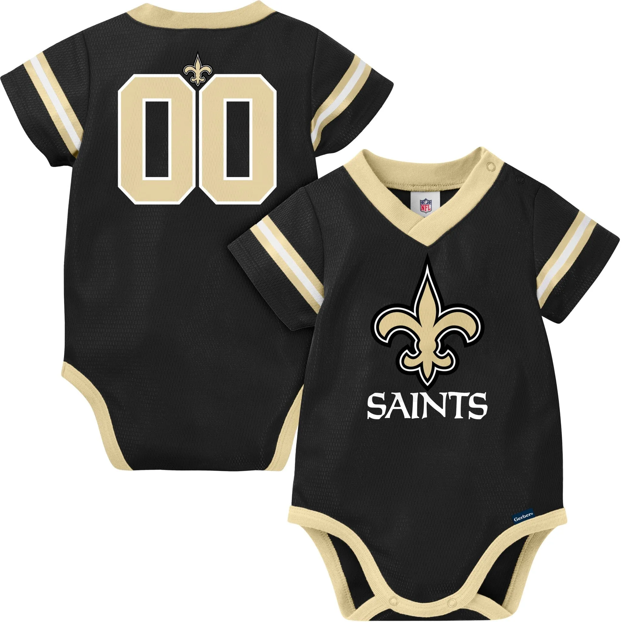 Baby Boys New Orleans Saints Bodysuit Gerber Childrenswea