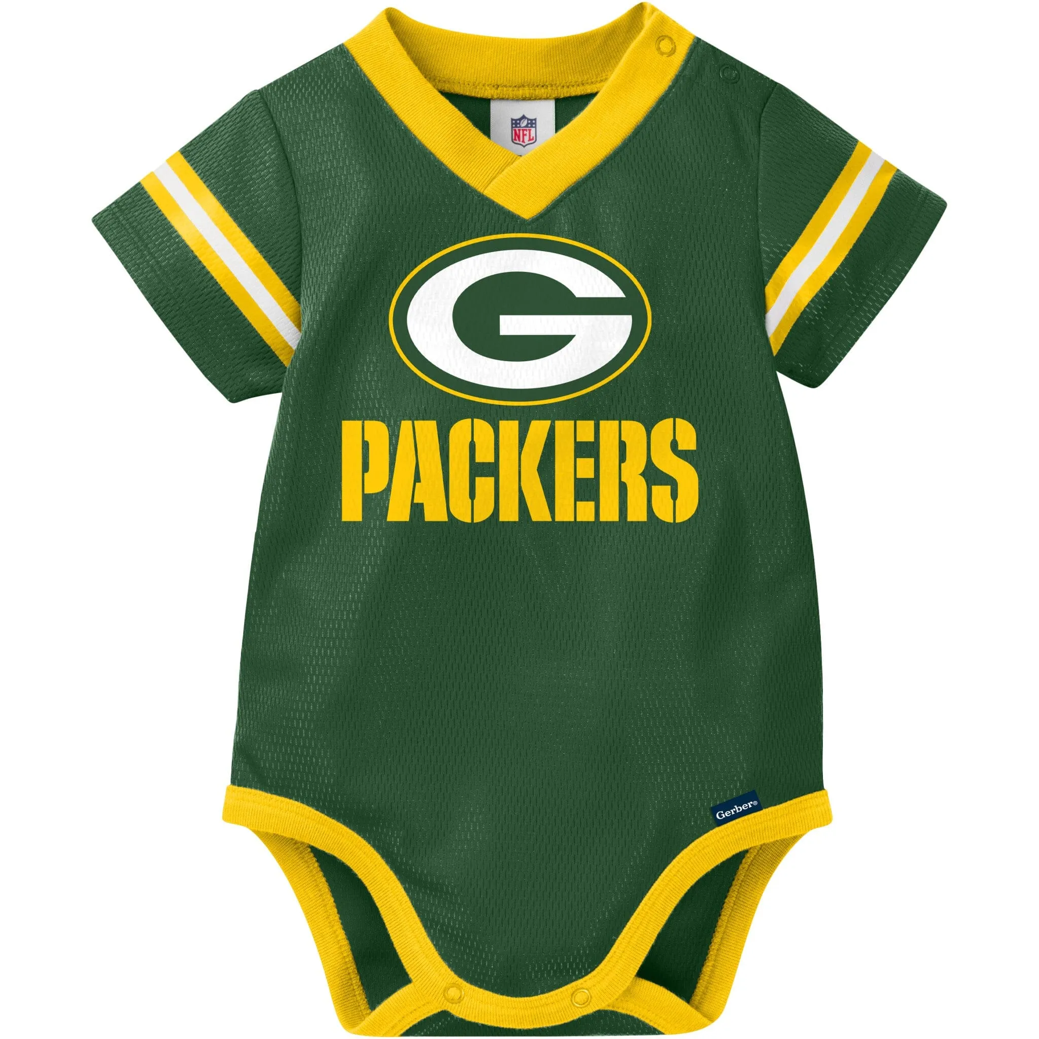 Baby Boys Packers Jersey Bodysuit Gerber Childrenswea