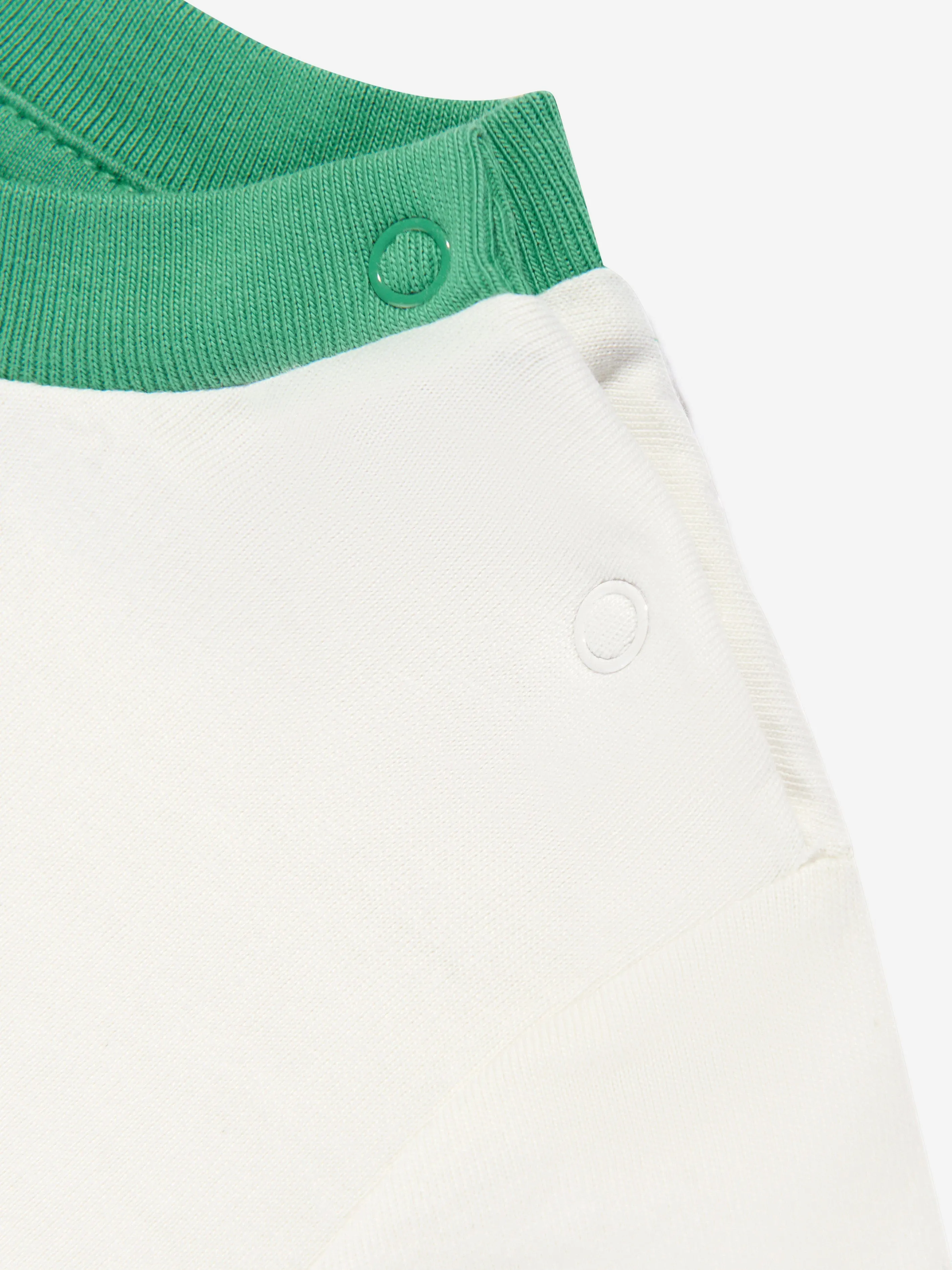 Baby Boys Polo T-Shirt in Ivory