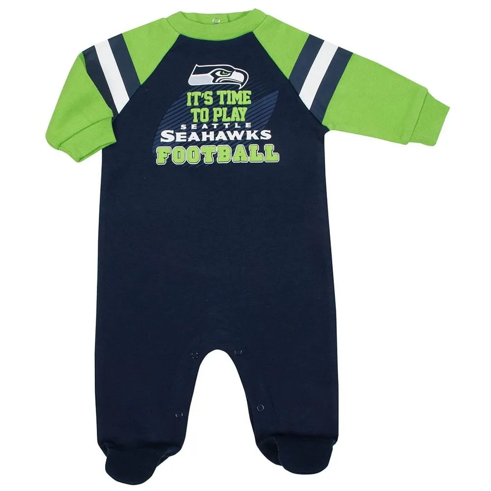 Baby Boys Seattle Seahawks Sleep 'N Play Gerber Childrenswea