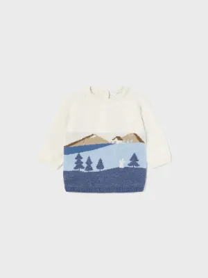 Baby Boys Sweater - Blue | Mayoral