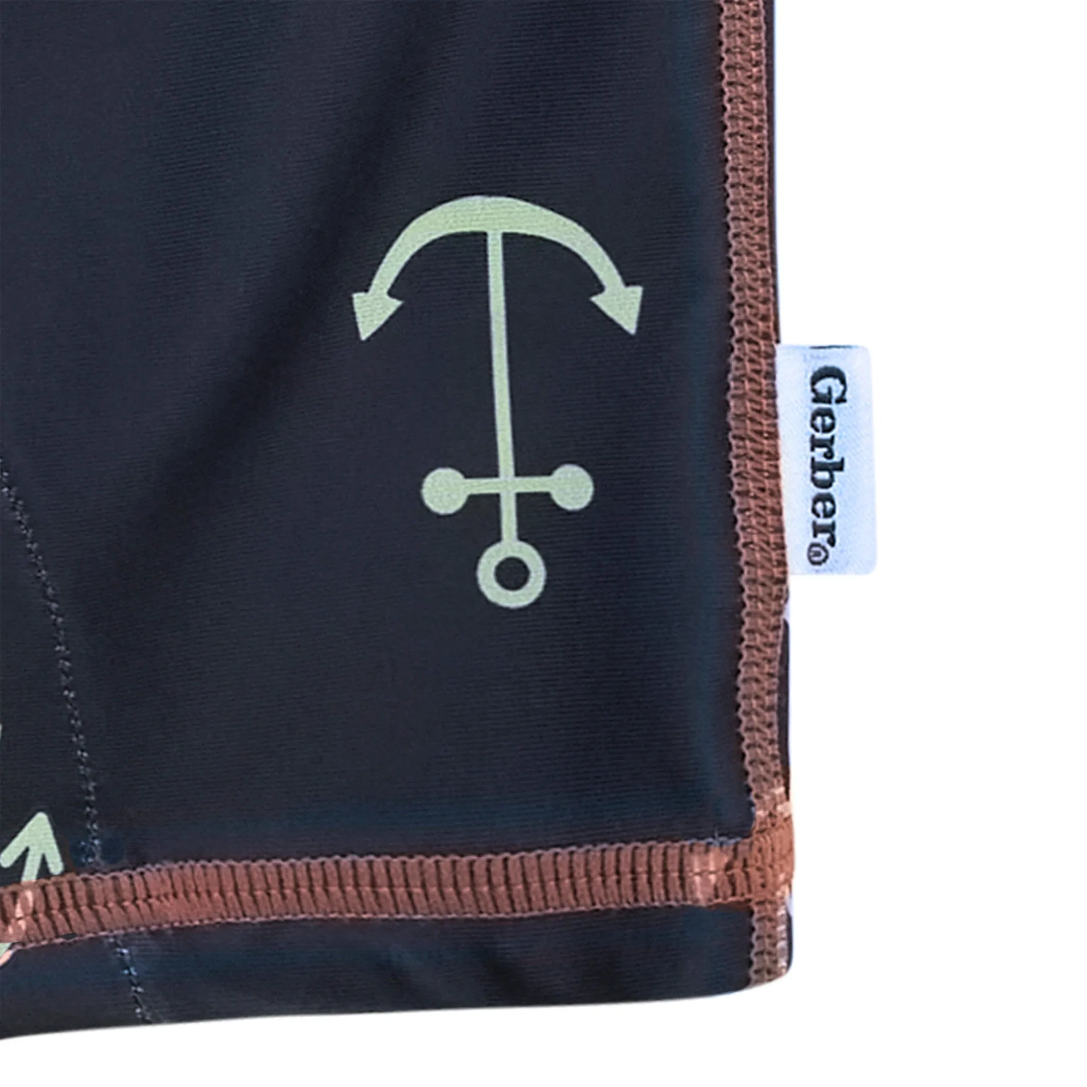 Baby Boys UPF 50  Anchors Rash Guard Gerber Childrenswea