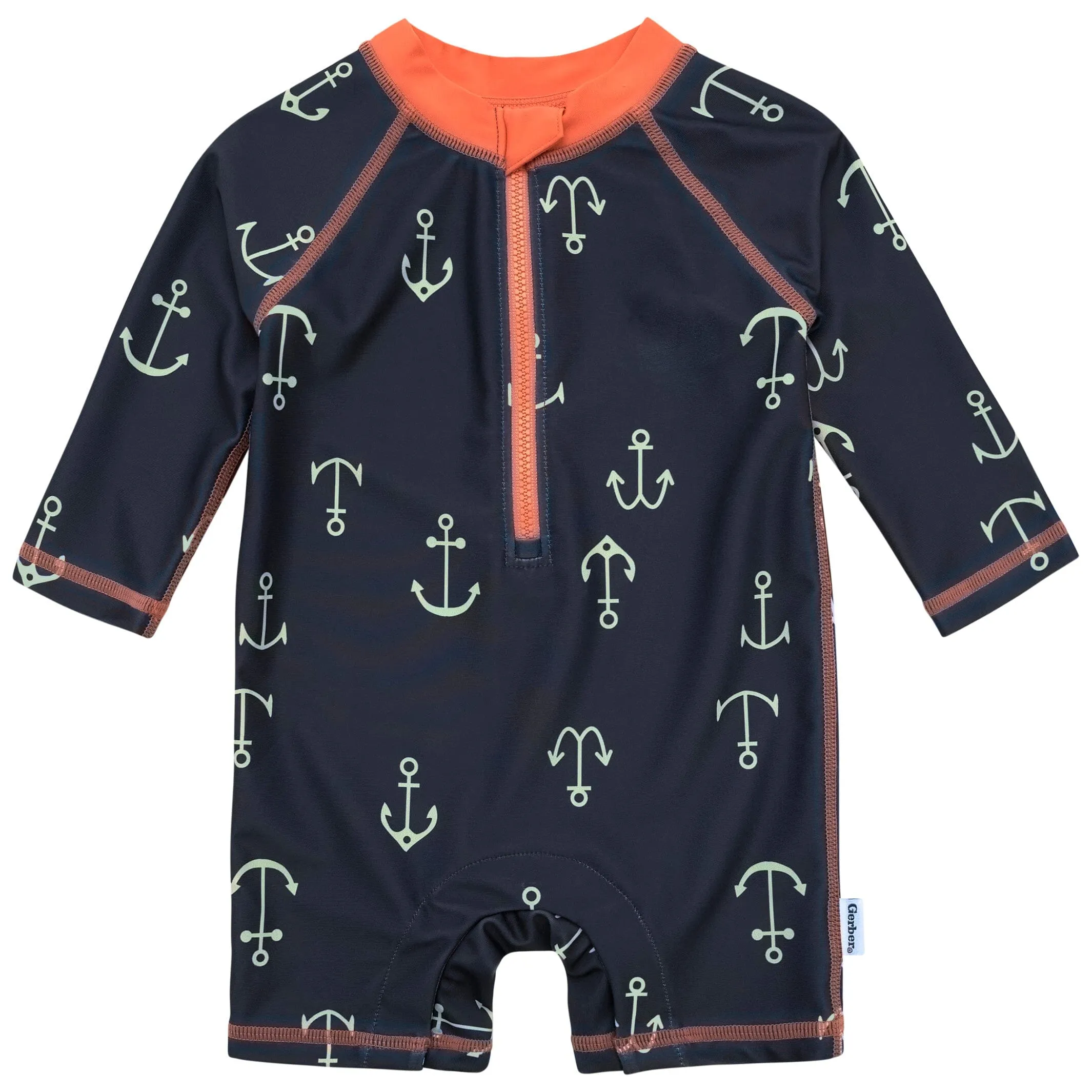 Baby Boys UPF 50  Anchors Rash Guard Gerber Childrenswea