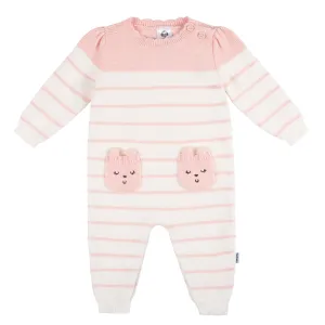 Baby Girls Bear Sweater Knit Romper Gerber Childrenswea