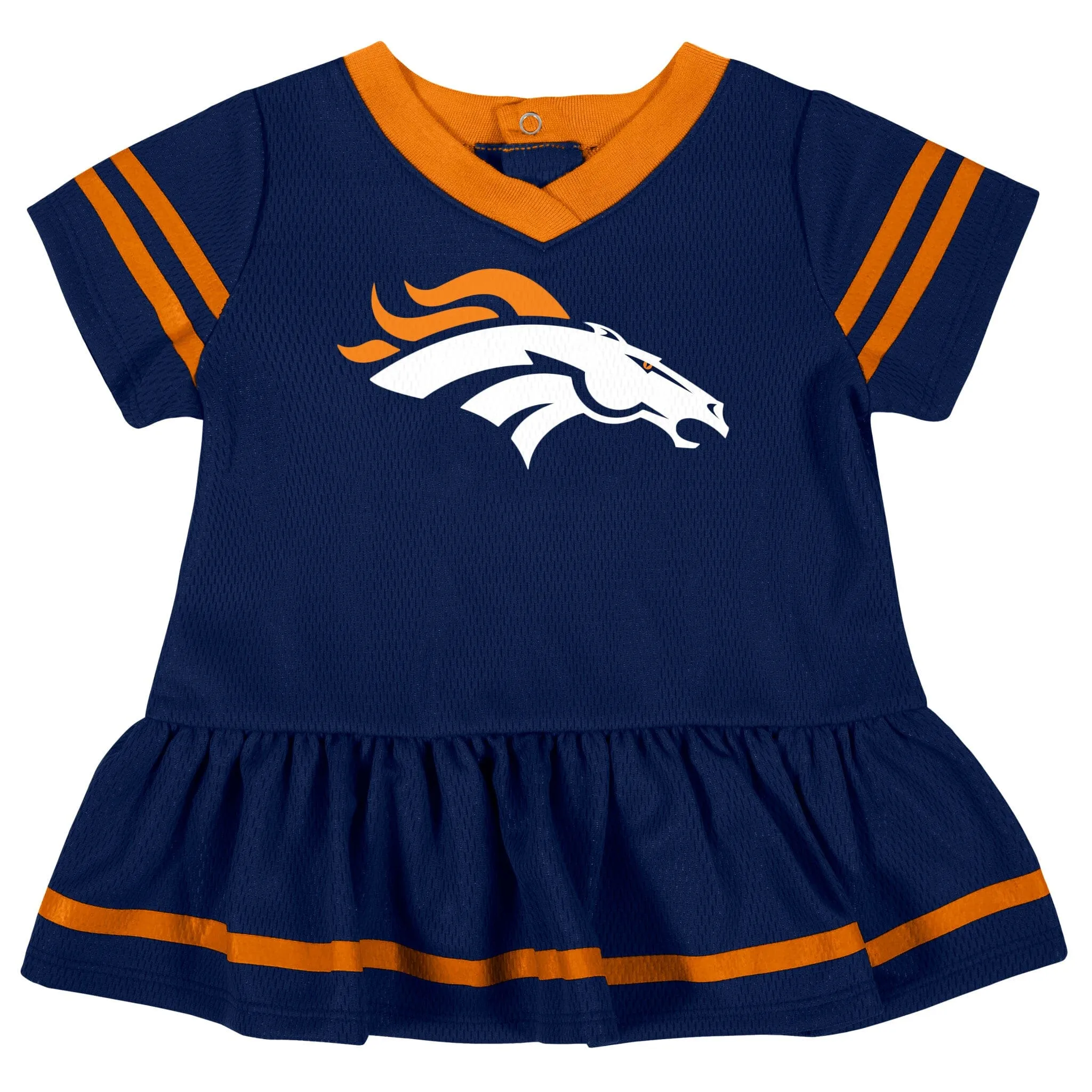 Baby Girls Broncos Dress & Diaper Cover Set Gerber Childrenswea