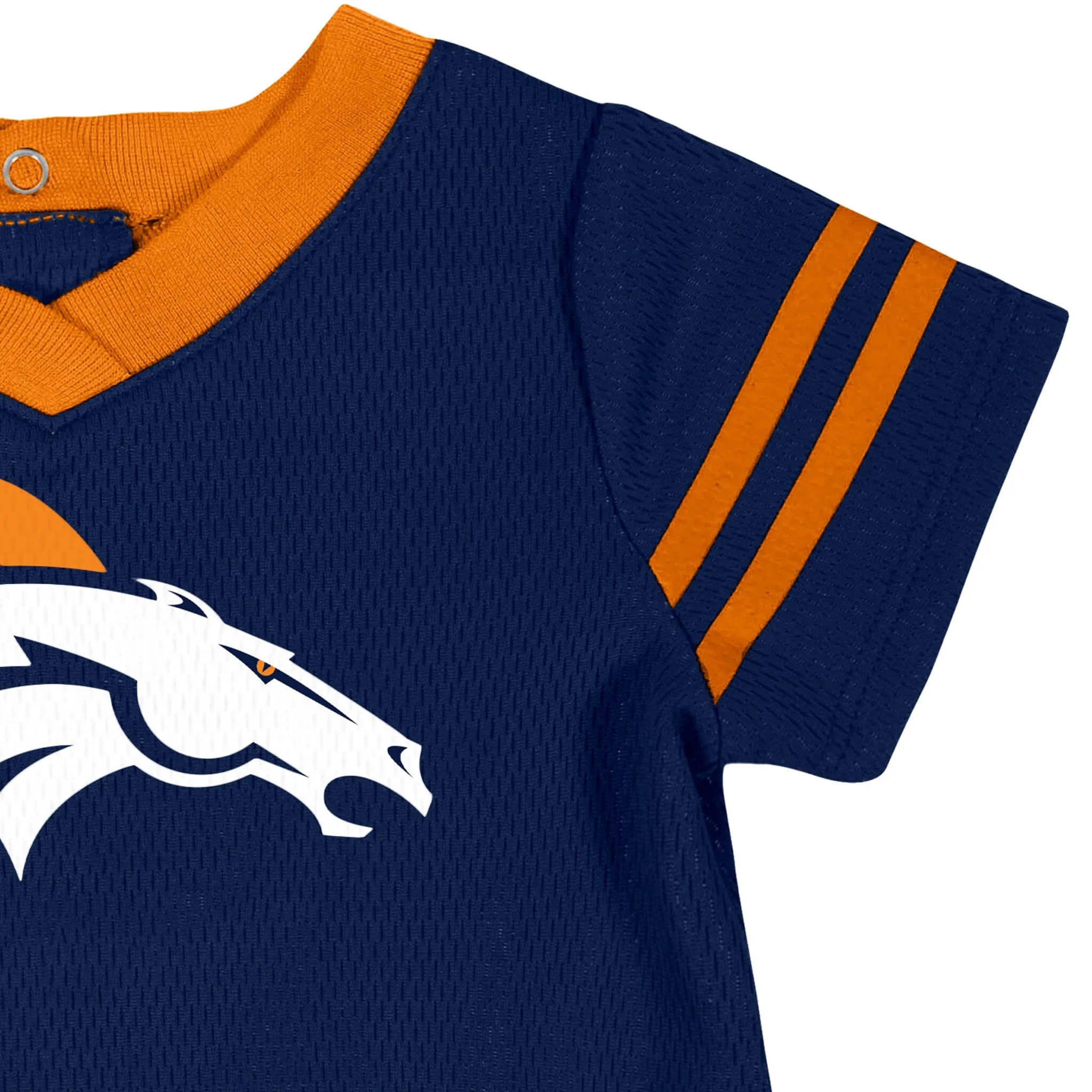 Baby Girls Broncos Dress & Diaper Cover Set Gerber Childrenswea