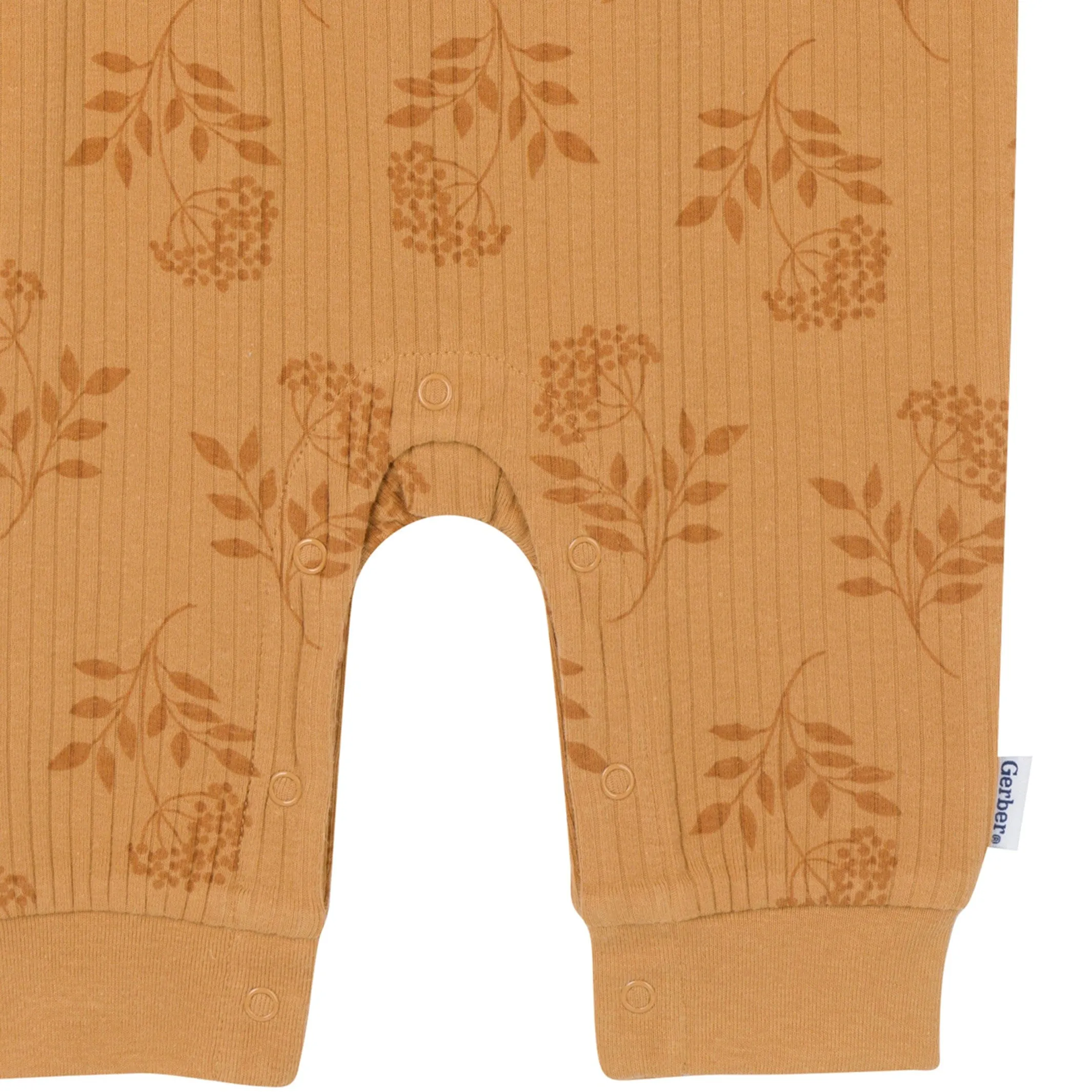 Baby Girls Flower Stamp Romper Gerber Childrenswea