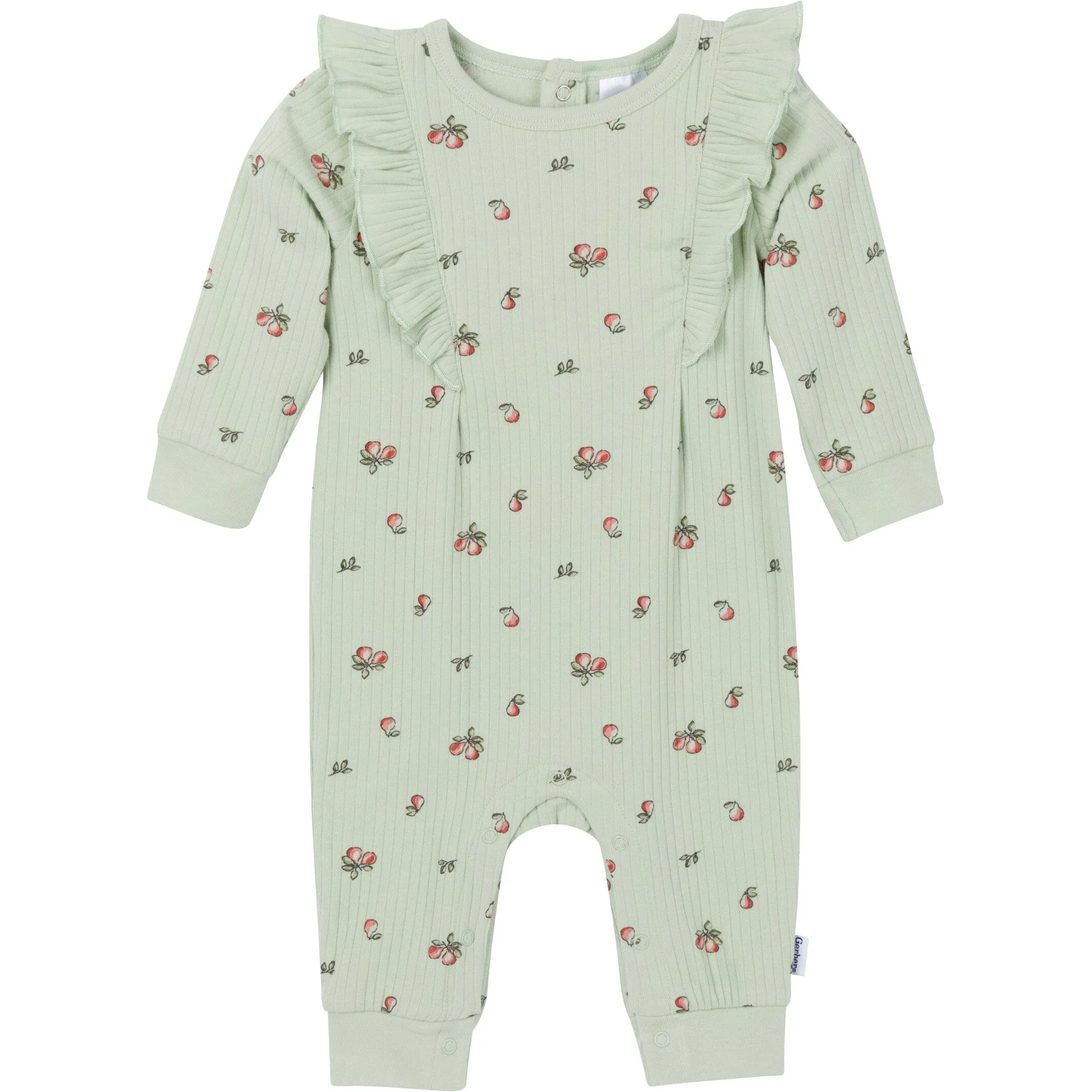 Baby Girls Green Pears Romper Gerber Childrenswea